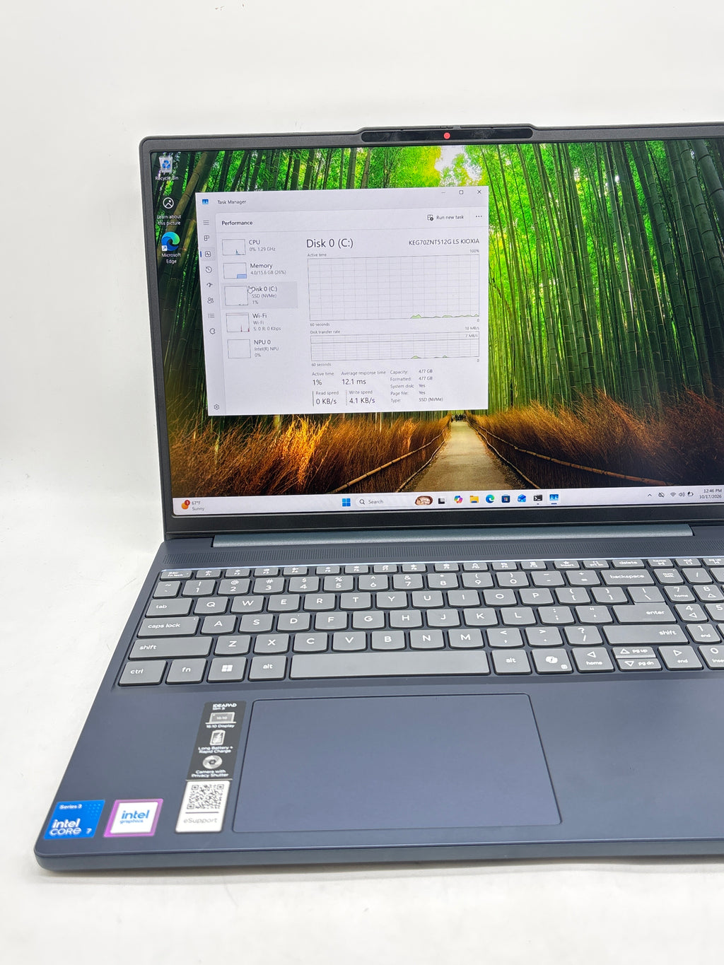 Lenovo IdeaPad Slim 3i 15IWC11 Core 7 350 16GB RAM 512GB SSD 15.3in - Used