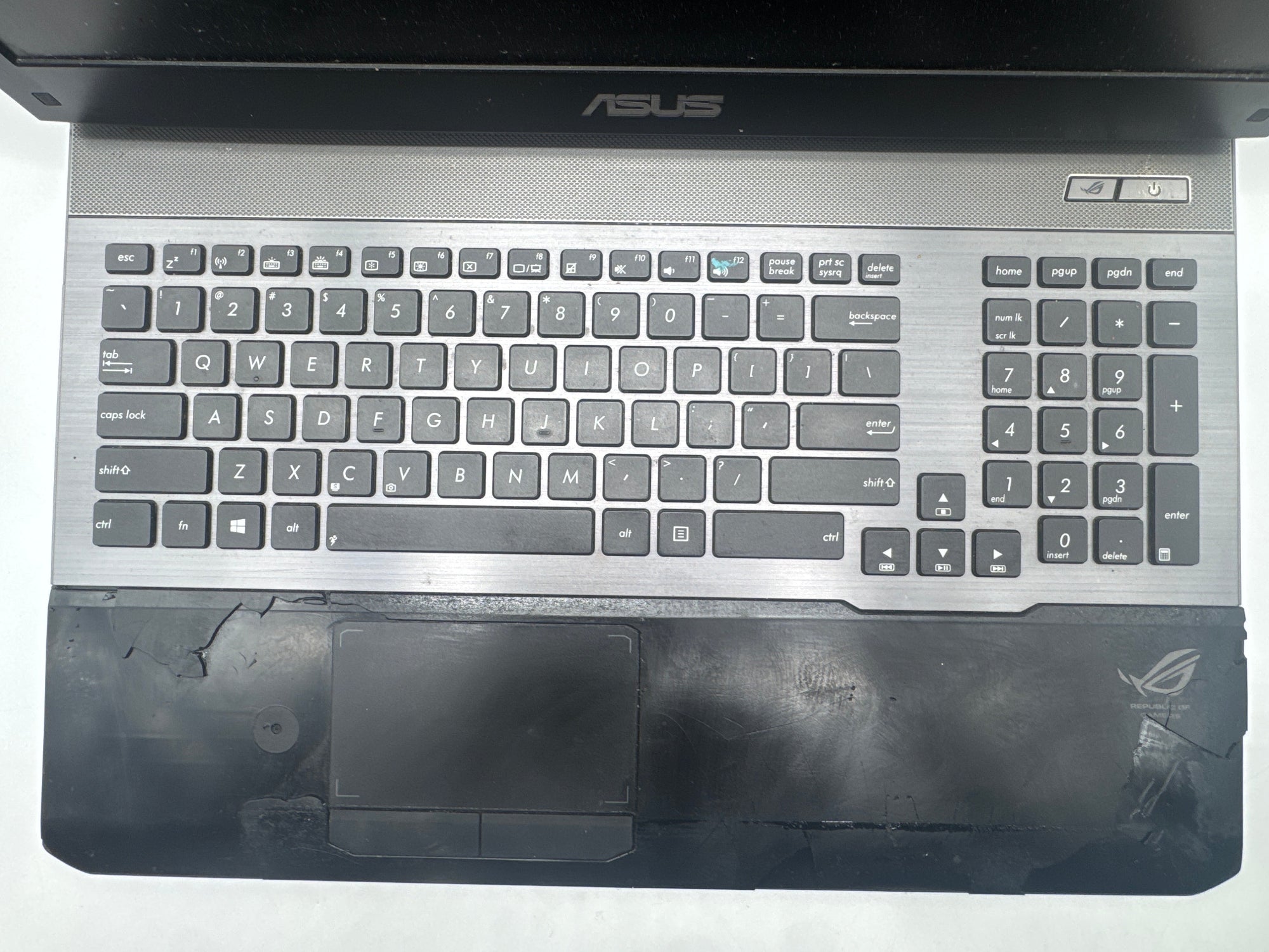 ASUS ROG G75VX i7-3630QM 16GB RAM 1TB HDD GTX 670MX - For Parts (Read DESC)