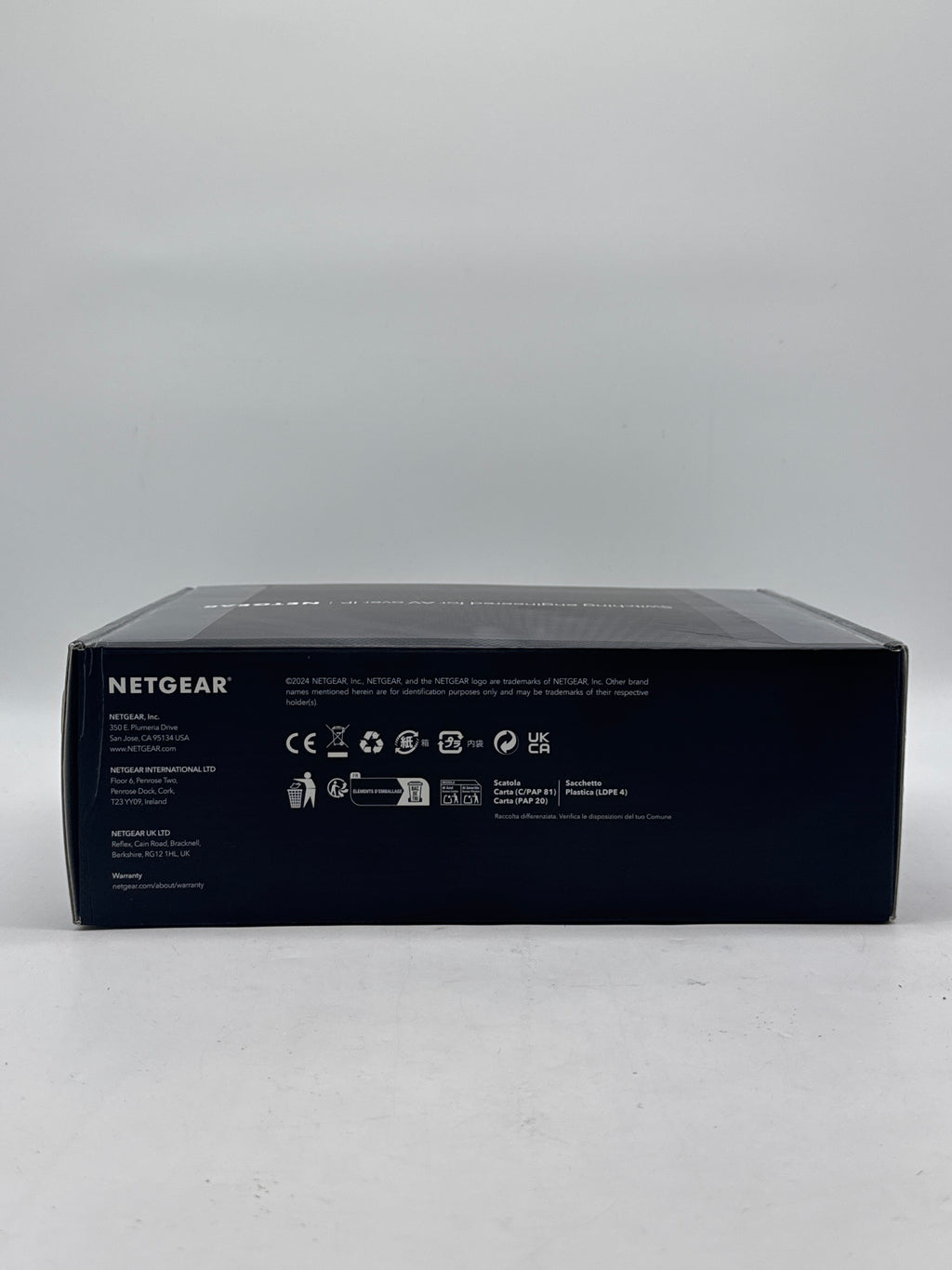 Netgear GSM4210PX-100NAS Wired Router Black New In Box