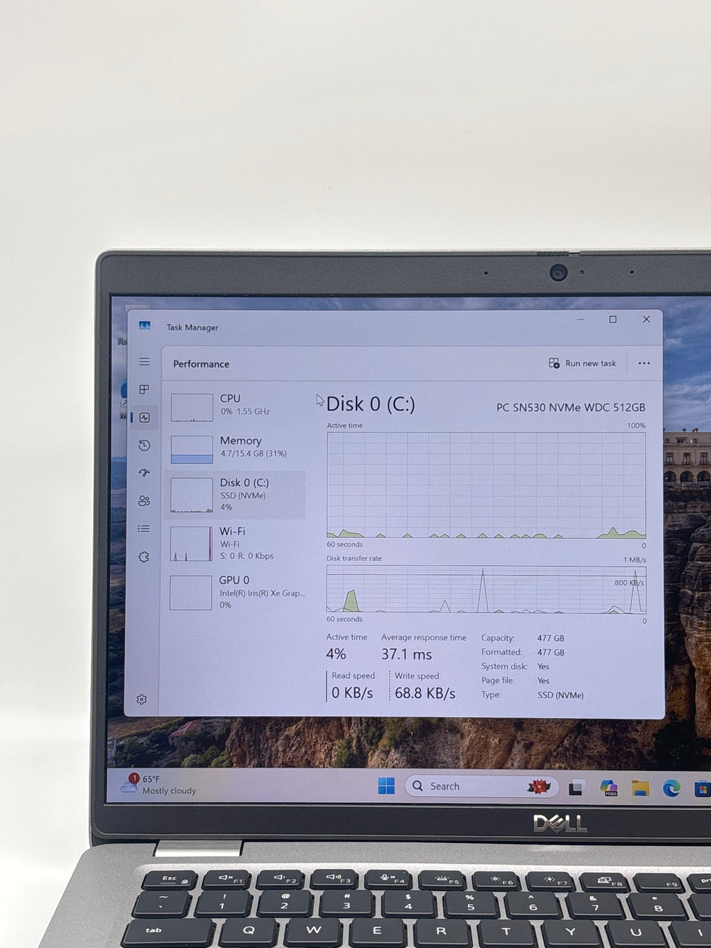 Dell Latitude 5420 14 in Intel Core i7 11th Gen 16GB RAM 512GB SSD Gray Used