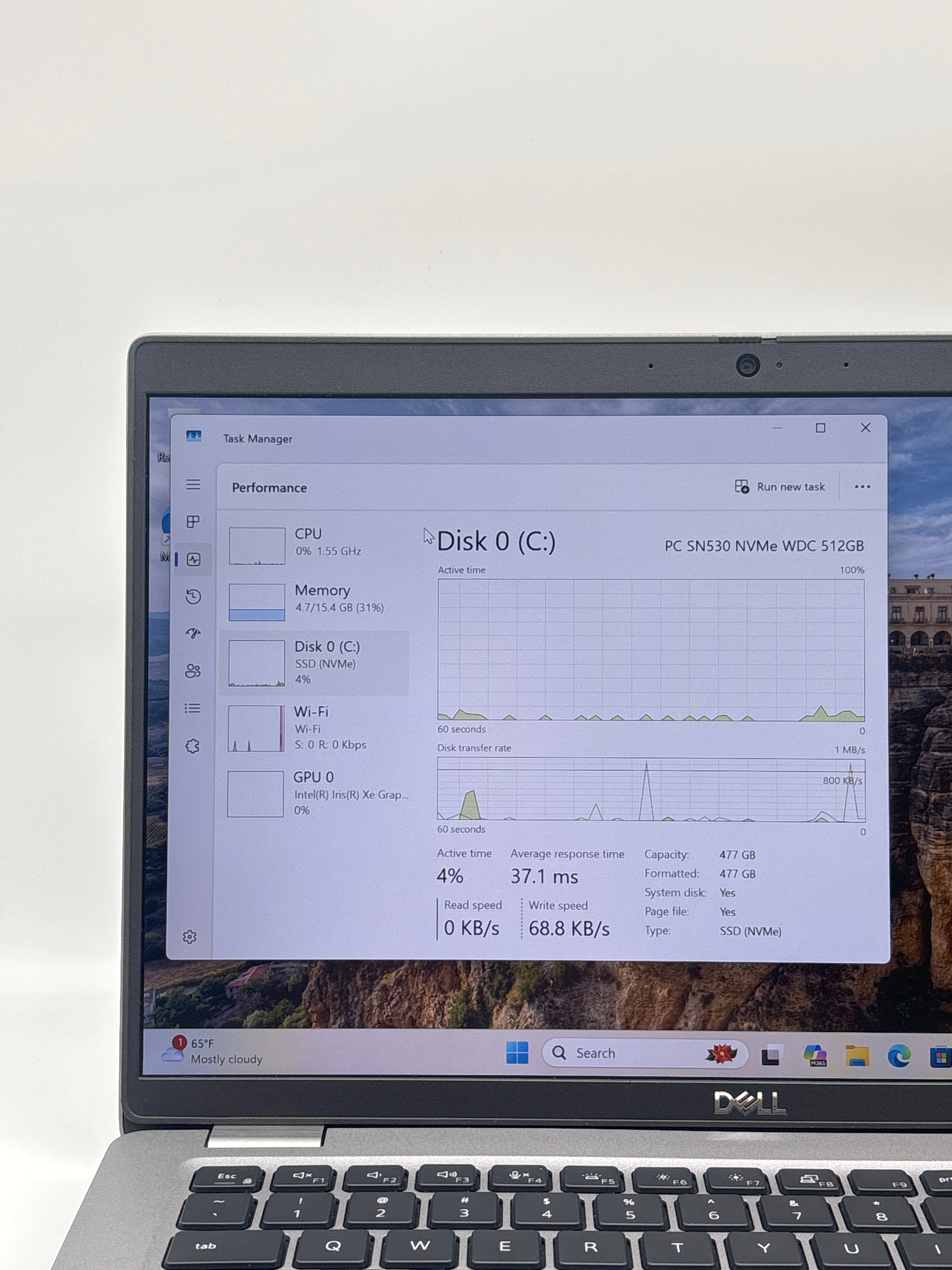 Dell Latitude 5420 14 in Intel Core i7 11th Gen 16GB RAM 512GB SSD Gray Used