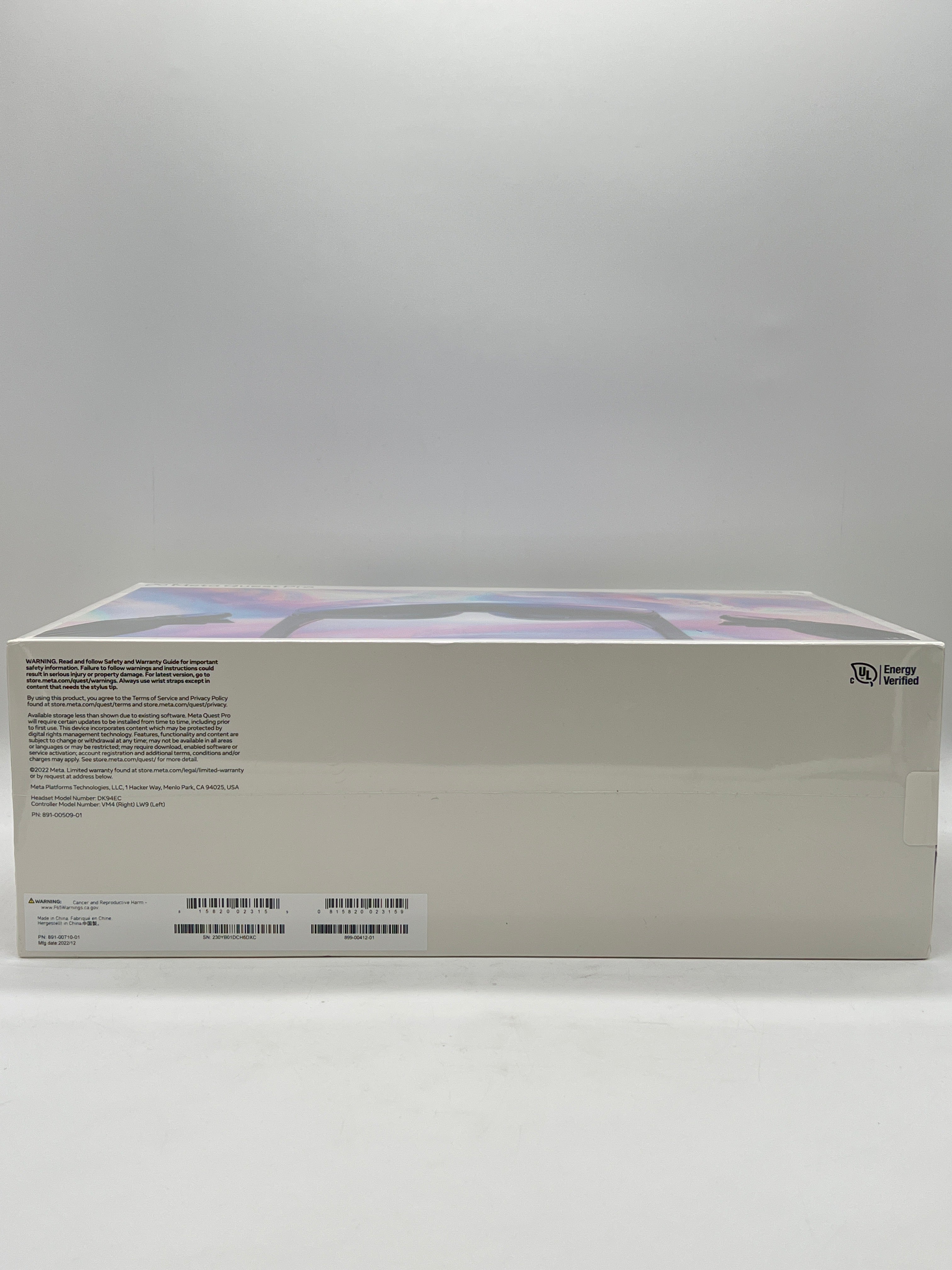 Oculus Meta Quest Pro 256 GB Standalone VR Headset Black - New in Box