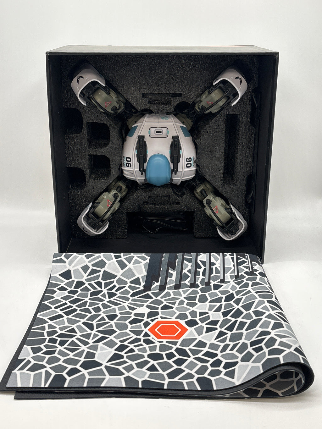 Reach Robotics MekaMon Interactive Toy Robot White - Used With Box