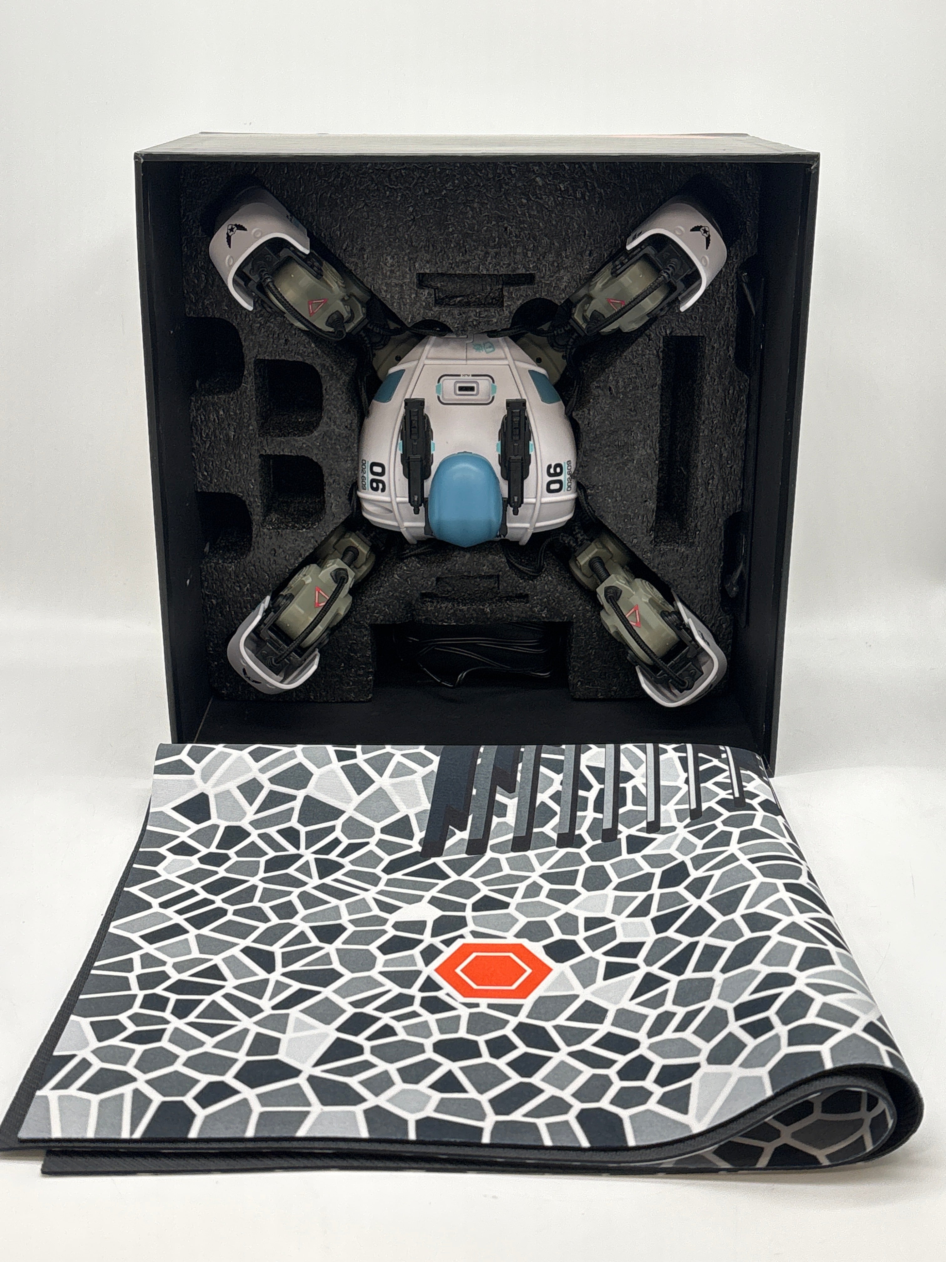Reach Robotics MekaMon Interactive Toy Robot White - Used With Box