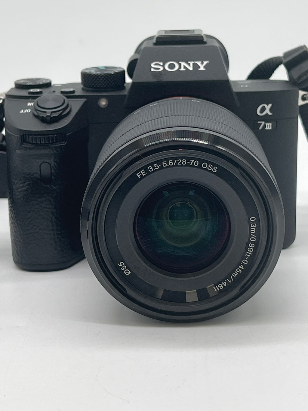 Sony Alpha A7III 24.2 MP Mirrorless Digital Camera with Sony SEL2870 28-70mm Lens - Used