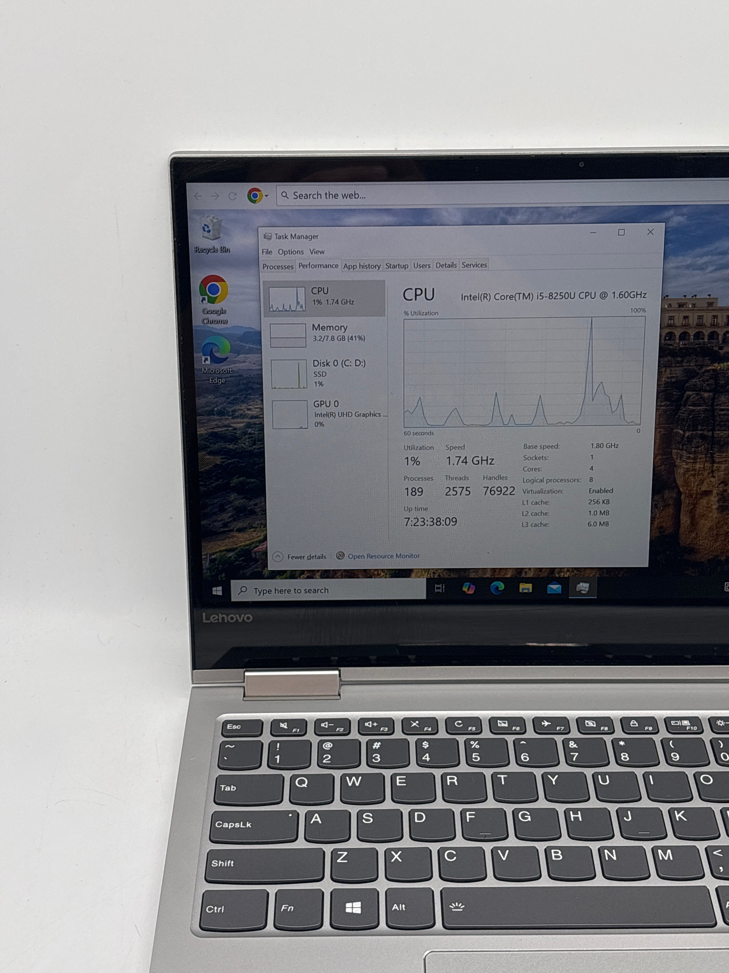 Lenovo Yoga 730-13IKB 2-in-1 i5-8250U 8GB RAM 256GB SSD Used