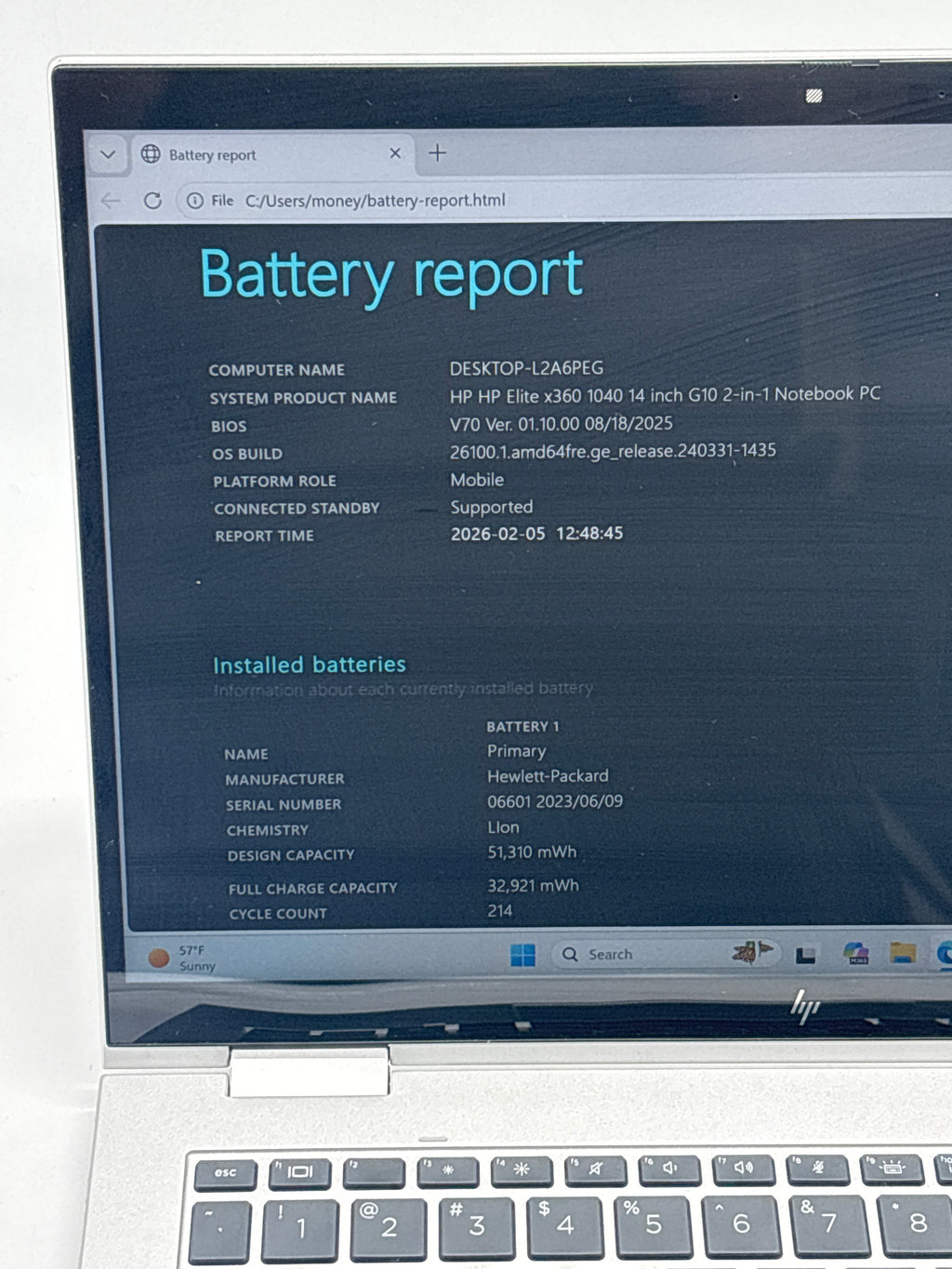 HP Elite x360 1040 G10 i7-1365U 16GB RAM 512GB SSD