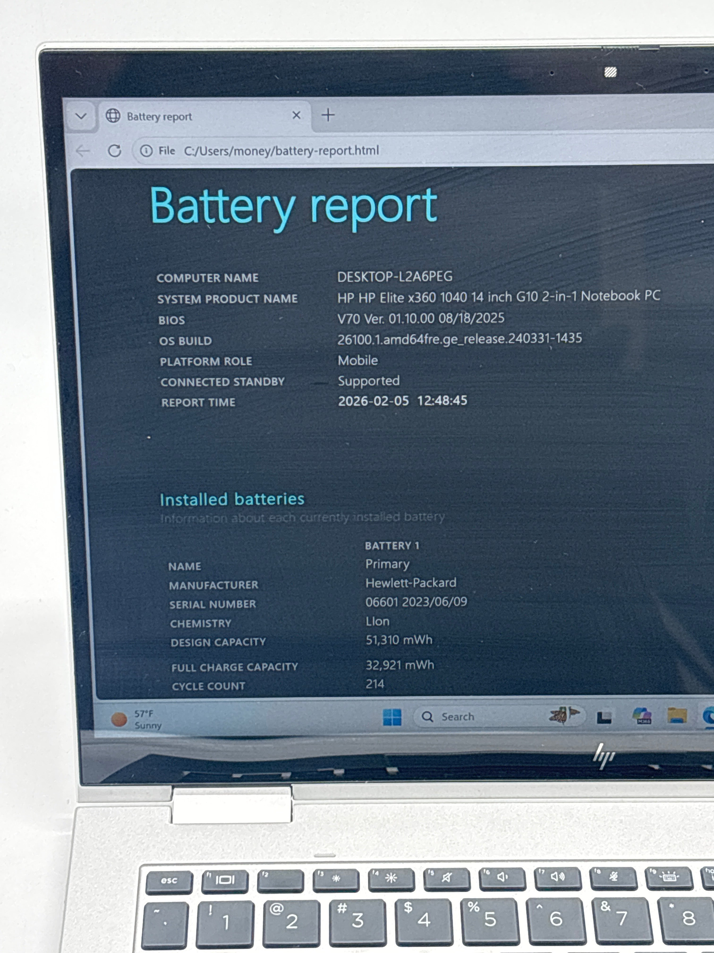 HP Elite x360 1040 G10 i7-1365U 16GB RAM 512GB SSD