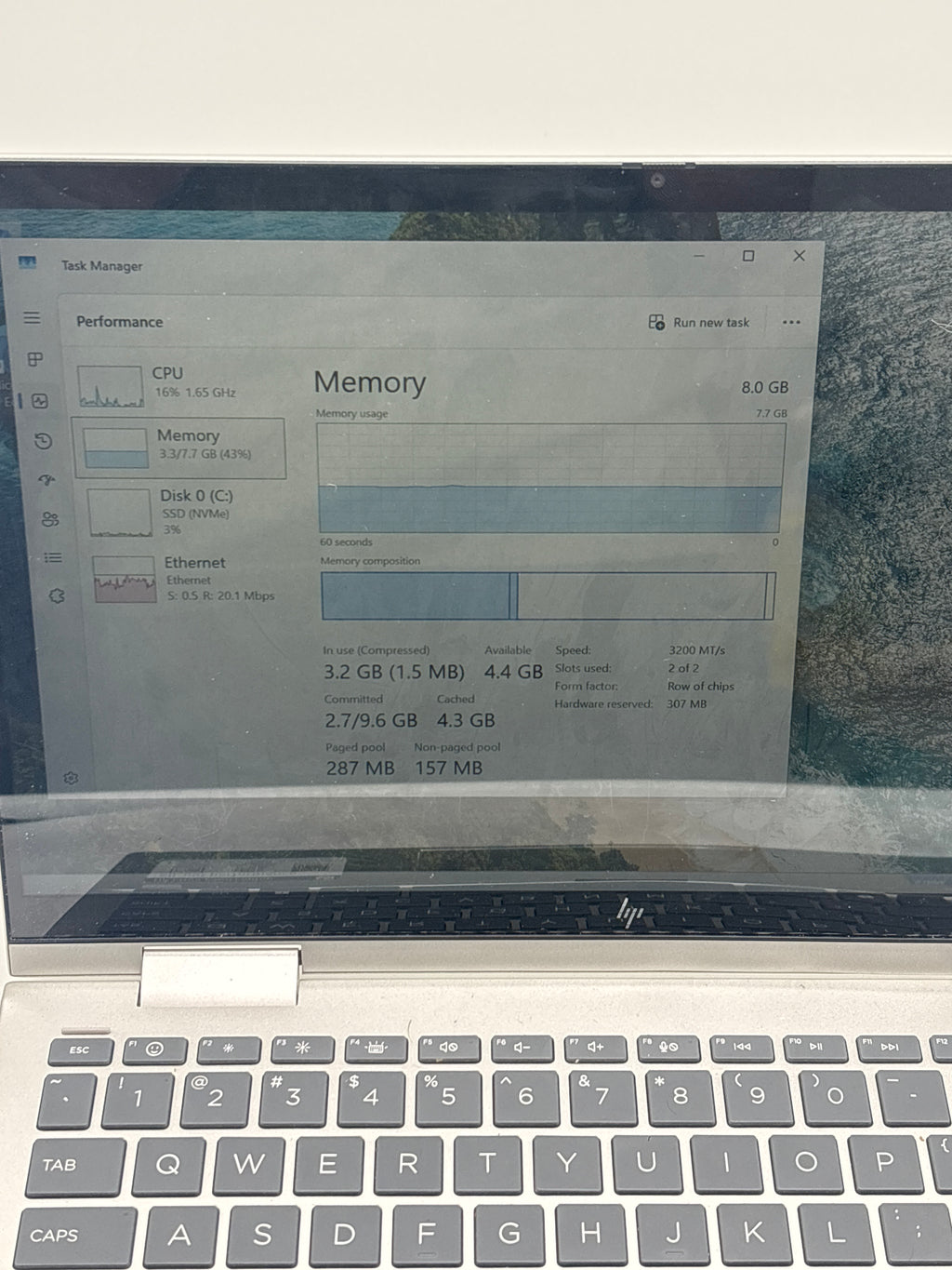 HP Envy x360 i5 8GB RAM 512GB SSD Silver - For Parts (Read DESC)