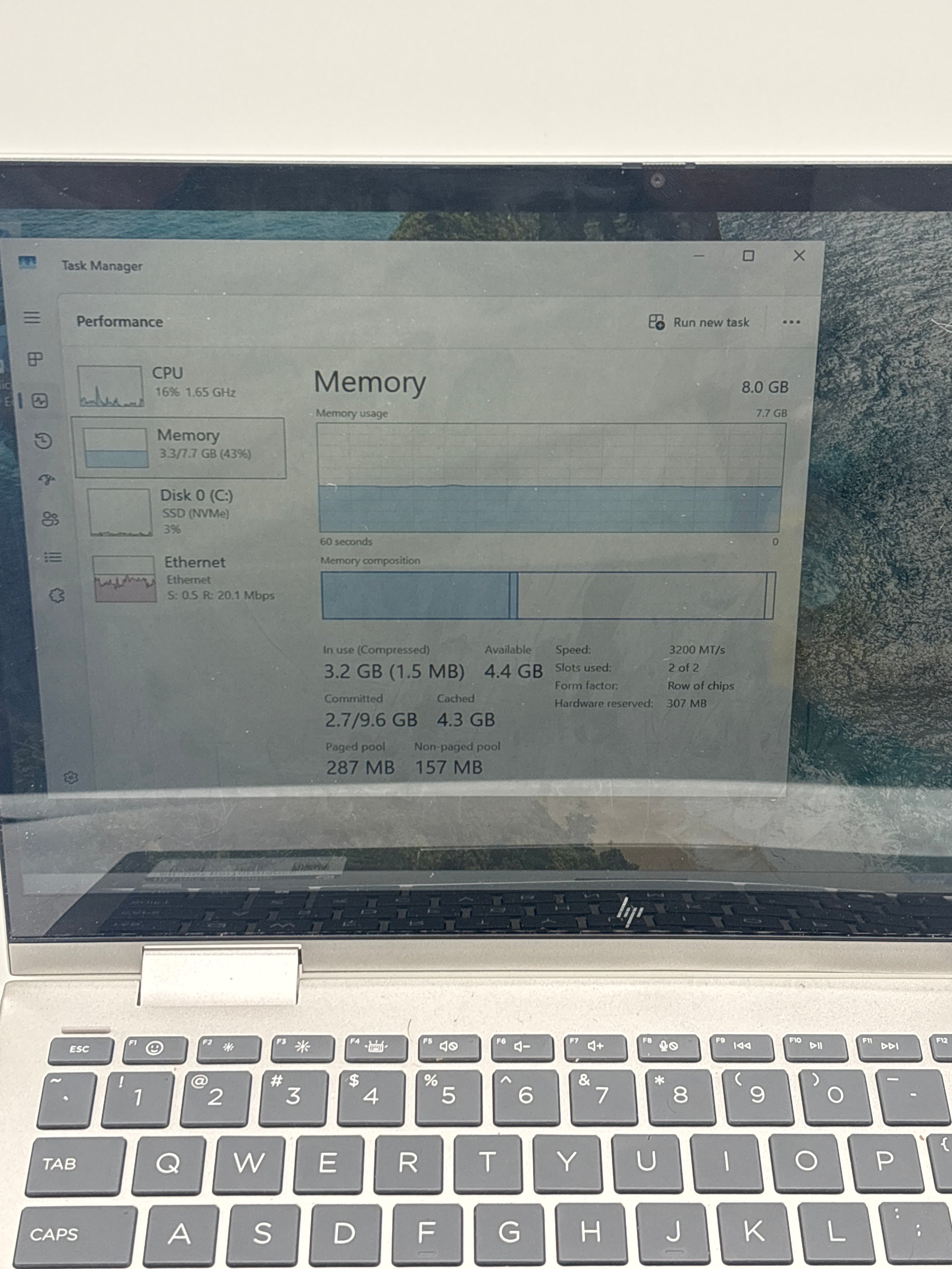 HP Envy x360 i5 8GB RAM 512GB SSD Silver - For Parts (Read DESC)