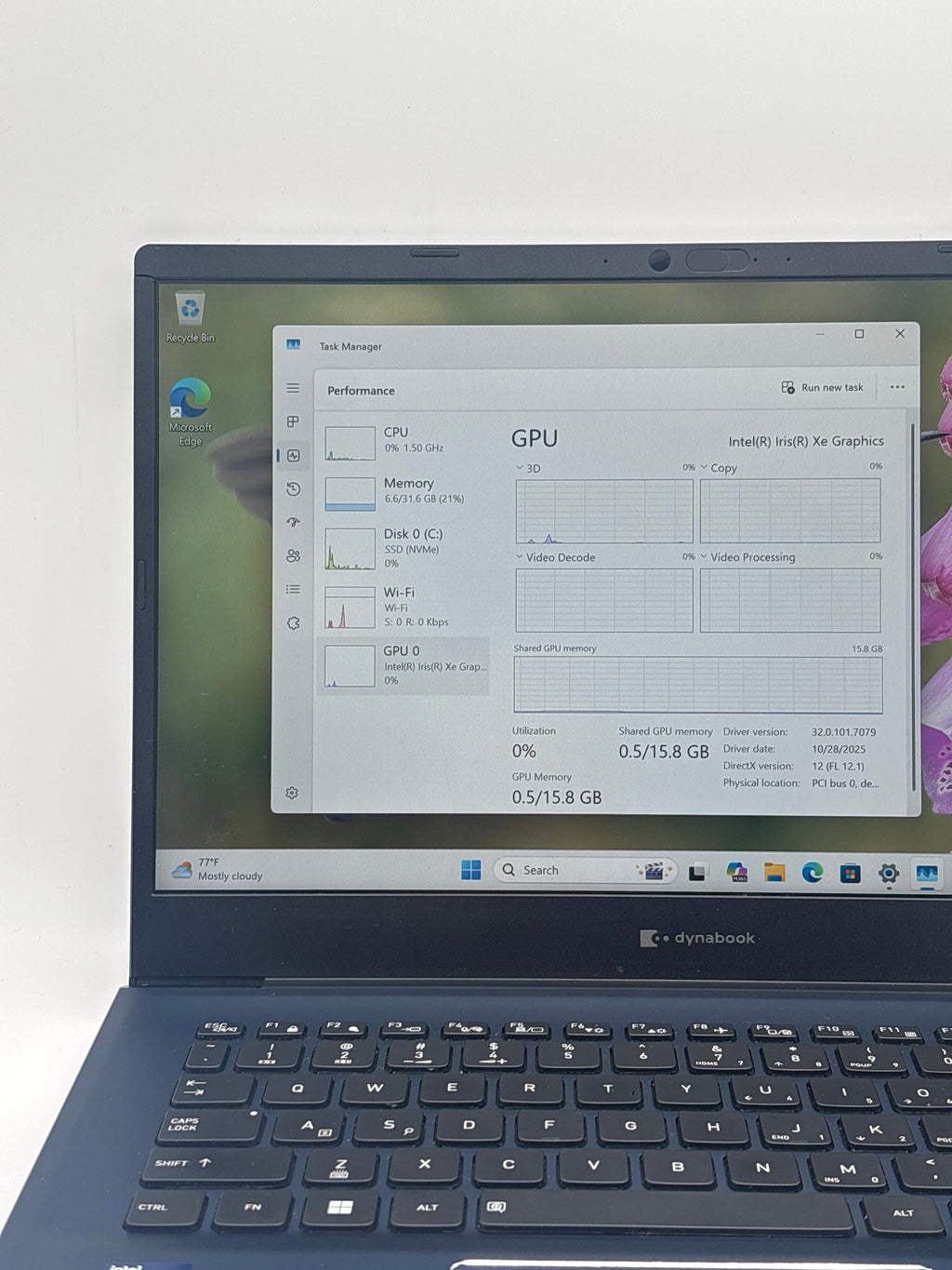 Dynabook Protege X40-K i7-1270P 32GB RAM 512GB SSD