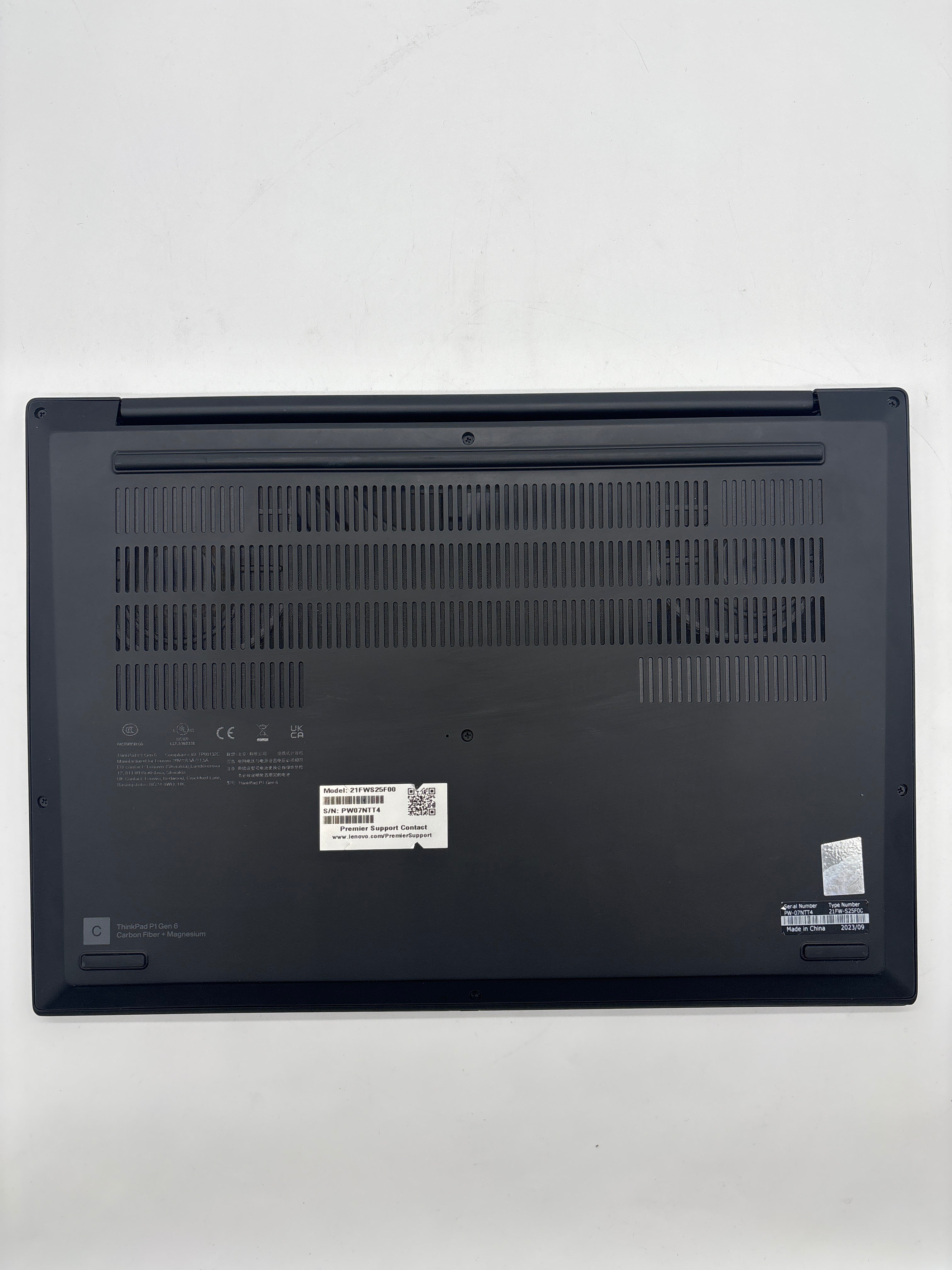 Lenovo ThinkPad P1 Gen 6 i7-13800H 16GB RAM 512GB SSD RTX A1000 Touch - For Parts