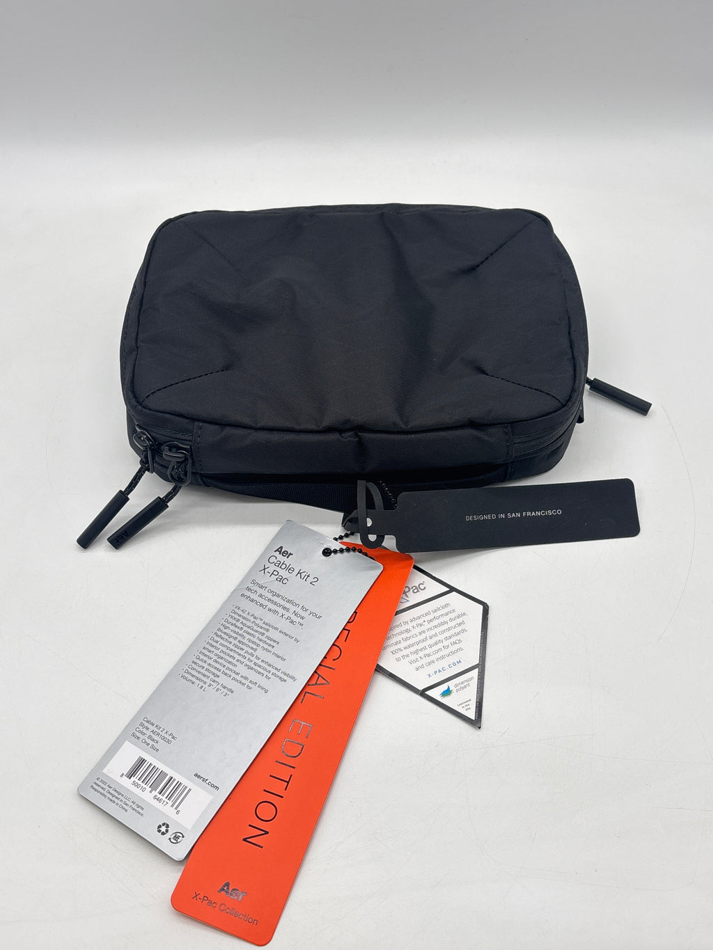 Aer Cable Kit 2 X-Pac Organizer - Black New