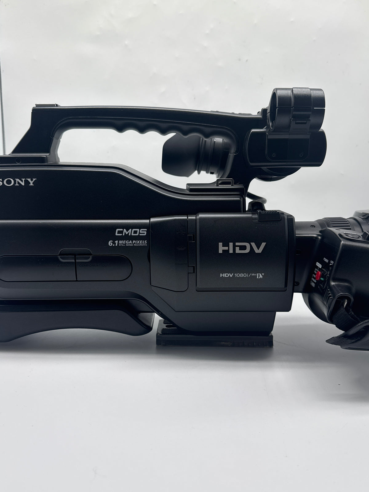 Sony HVR-HD1000U Shoulder-Mount HDV 1080i Camcorder 10x Zoom w/ Mic - For Parts