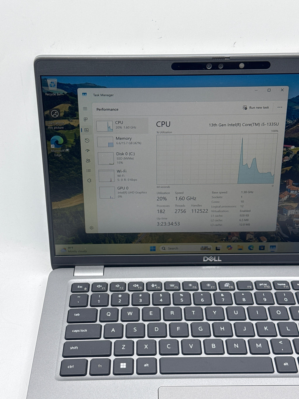Dell Latitude 5440 14" Core i5-1335U 16GB RAM 256GB SSD Gray - Used