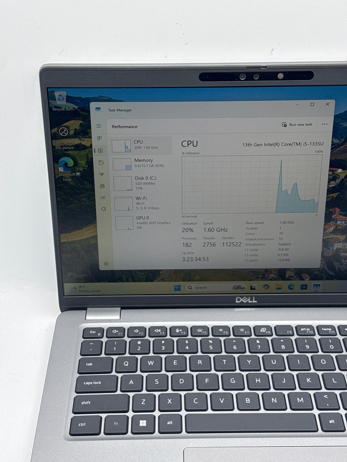 Dell Latitude 5440 14" Core i5-1335U 16GB RAM 256GB SSD Gray - Used