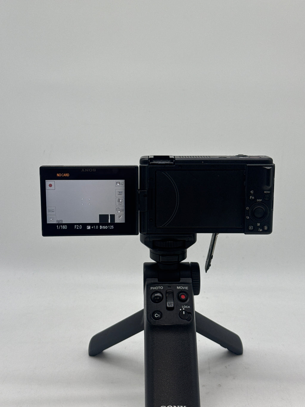 Sony ZV-1F 20.1MP 4K Camera Black W/GP-VPT2BT Tripod
