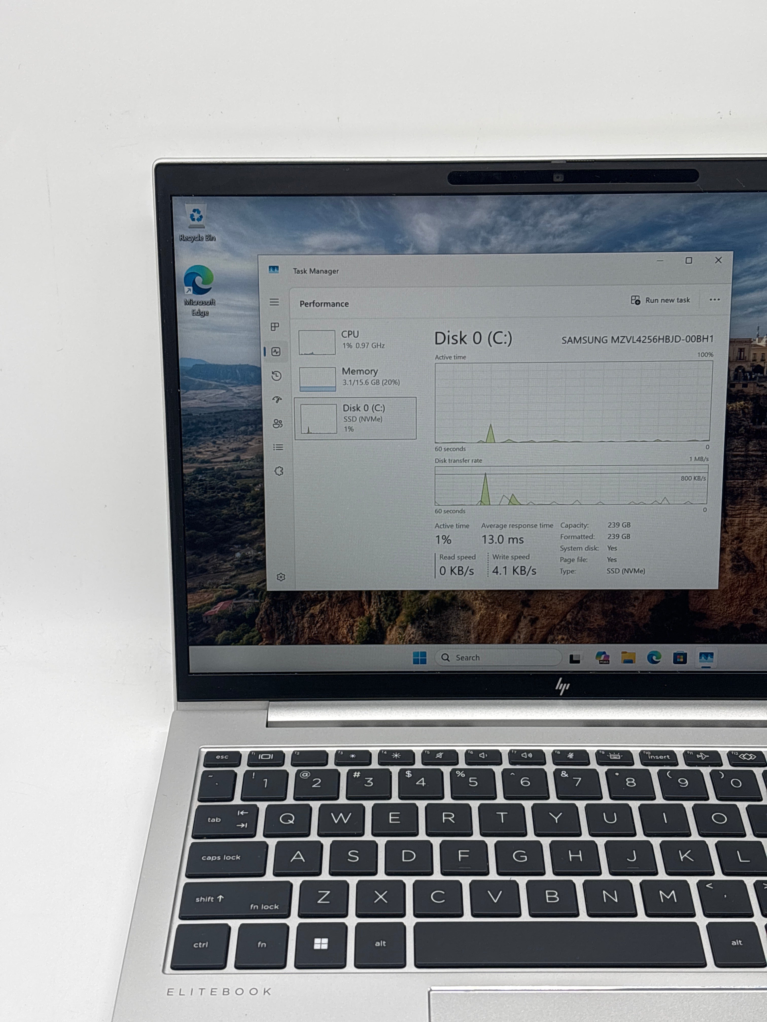 HP EliteBook 830 G10 i5-1345U 16GB RAM 256GB SSD - BIOS Lock/Remotely Managed