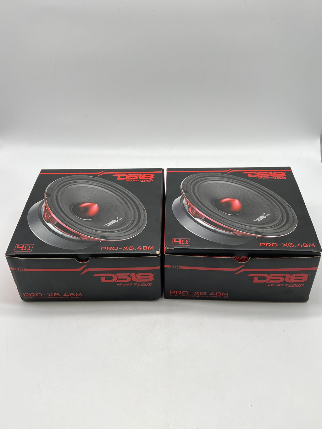 Lot of 2 DS18 PRO-X6.4BM 6.5" Mid-Range Speaker - Open Box