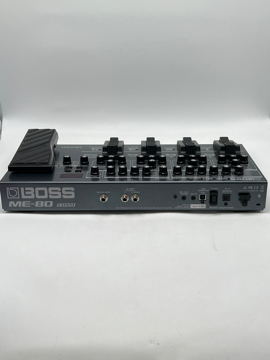 Boss ME-80 Guitar Multi-Effects Processor Pedal Black - Used