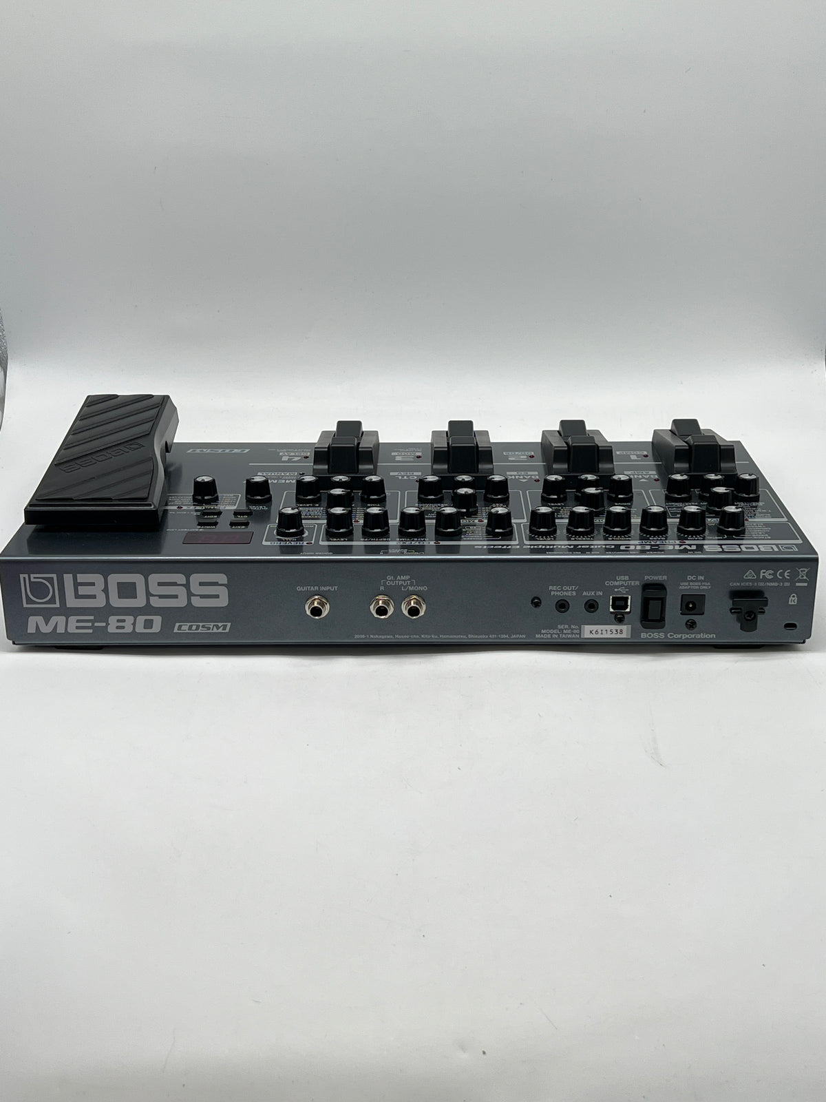 Boss ME-80 Guitar Multi-Effects Processor Pedal Black - Used