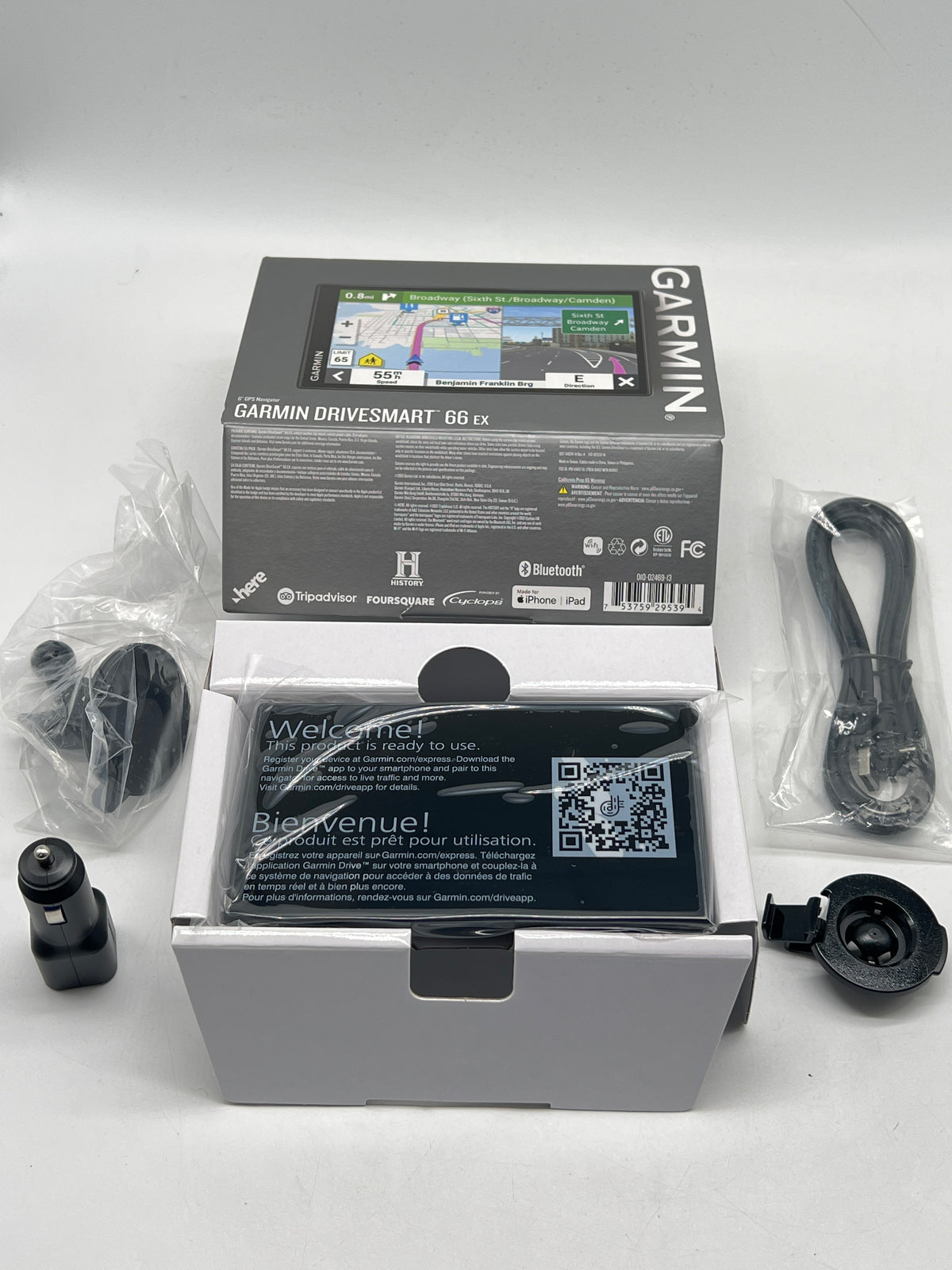 Garmin DriveSmart 66 EX 6" GPS Navigator - Open Box