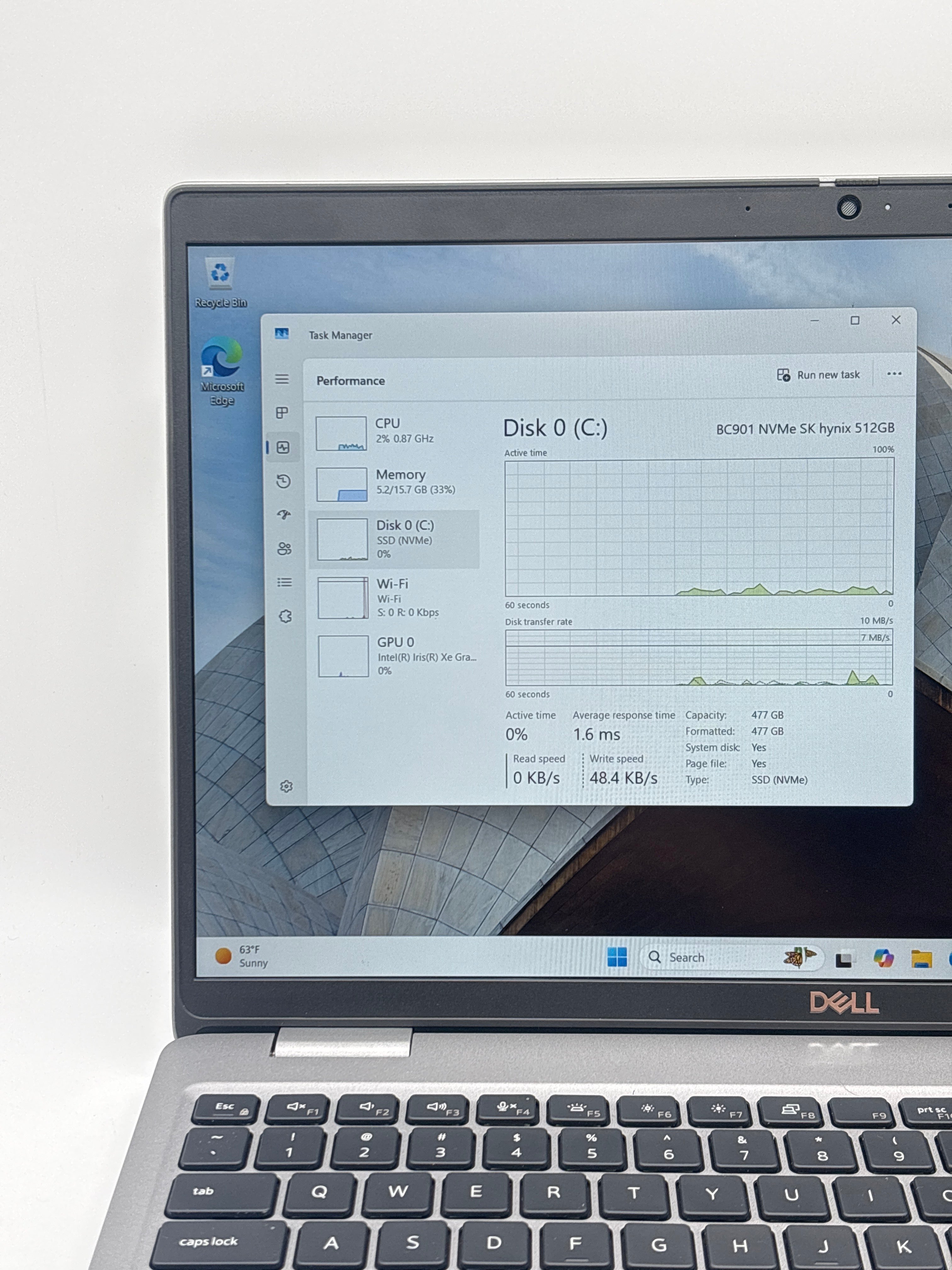 Dell Latitude 5540 i5-1345U 16GB RAM 512GB SSD Gray - Used