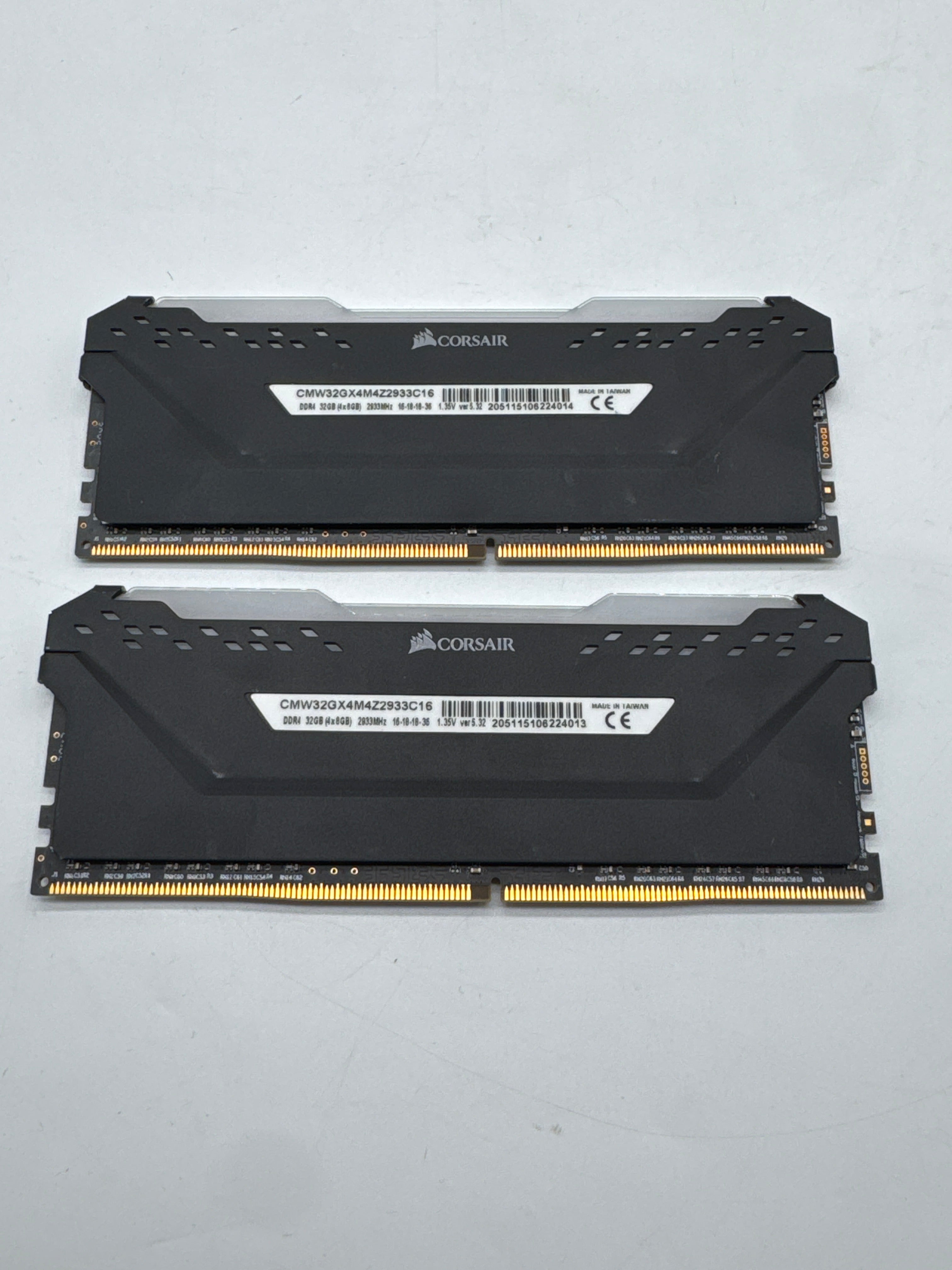 Corsair Vengeance RGB Pro 32GB 4x8GB DDR4-3200 - Used