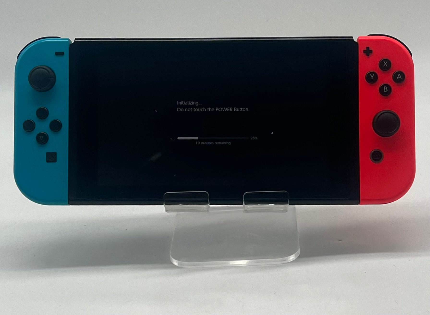 Nintendo Switch (HAC-001) 32GB JoyCons Blue/Red - Used