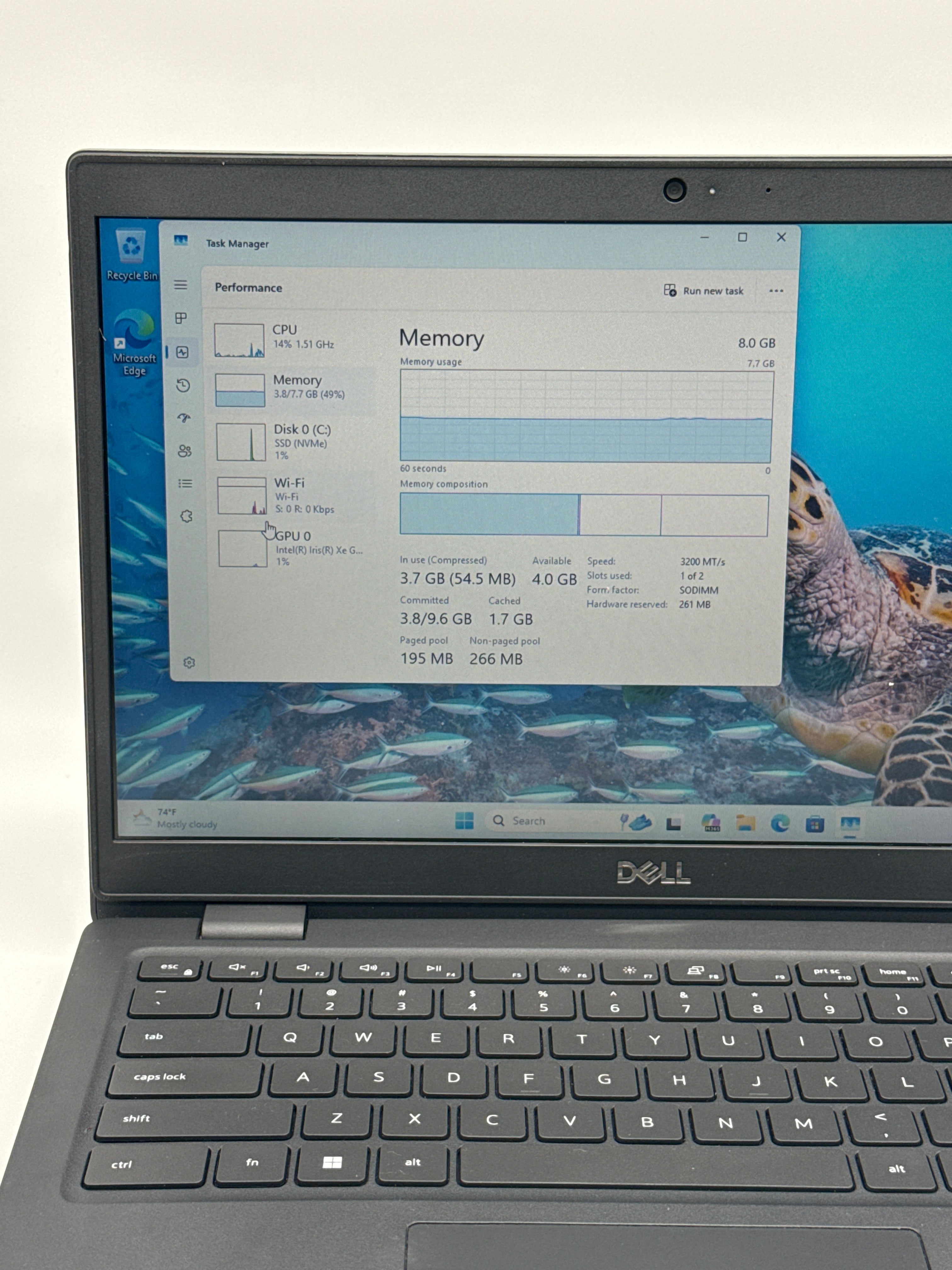 Dell Latitude 3420 i5-1135G7 8GB RAM 256GB SSD