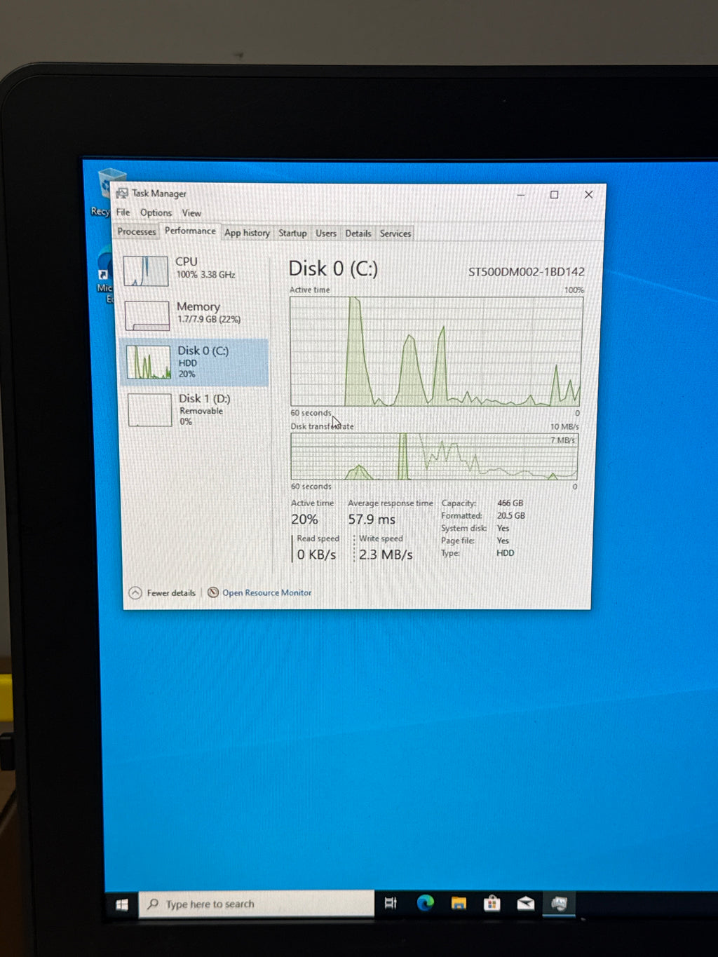 Dell  Optiplex 9020 AIO i5-4670S 8GB RAM 500GB HDD - Used