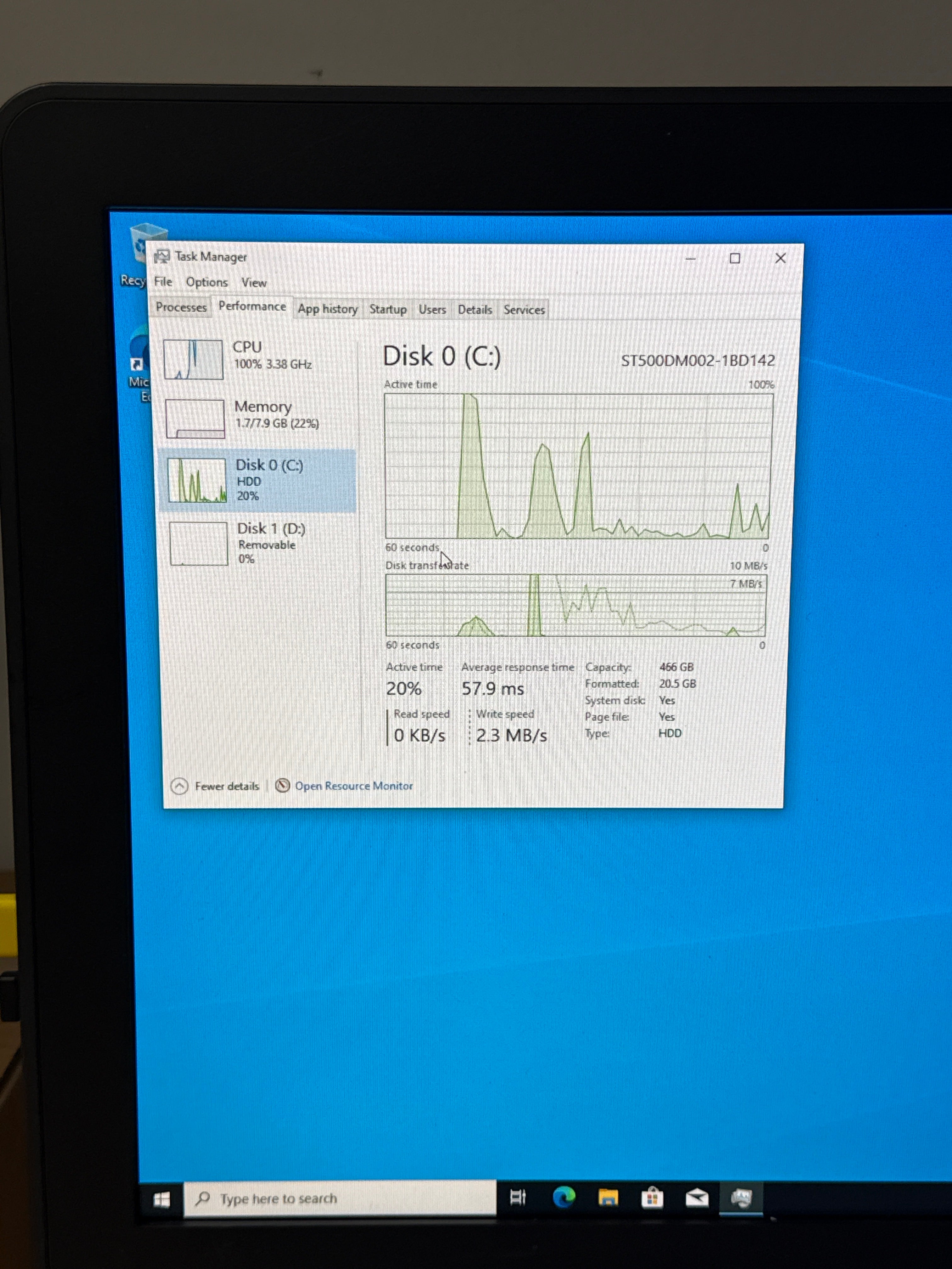 Dell  Optiplex 9020 AIO i5-4670S 8GB RAM 500GB HDD - Used