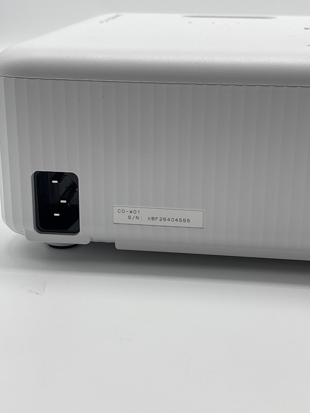 Epson CO-W01 WXGA 1280x800 3000 Lumens 3LCD Projector White - Used