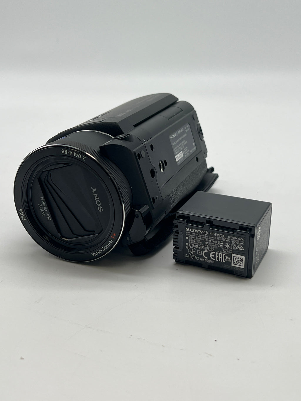 Sony FDR-AX53 Handycam Handheld 4K Ultra HD Camcorder - Used