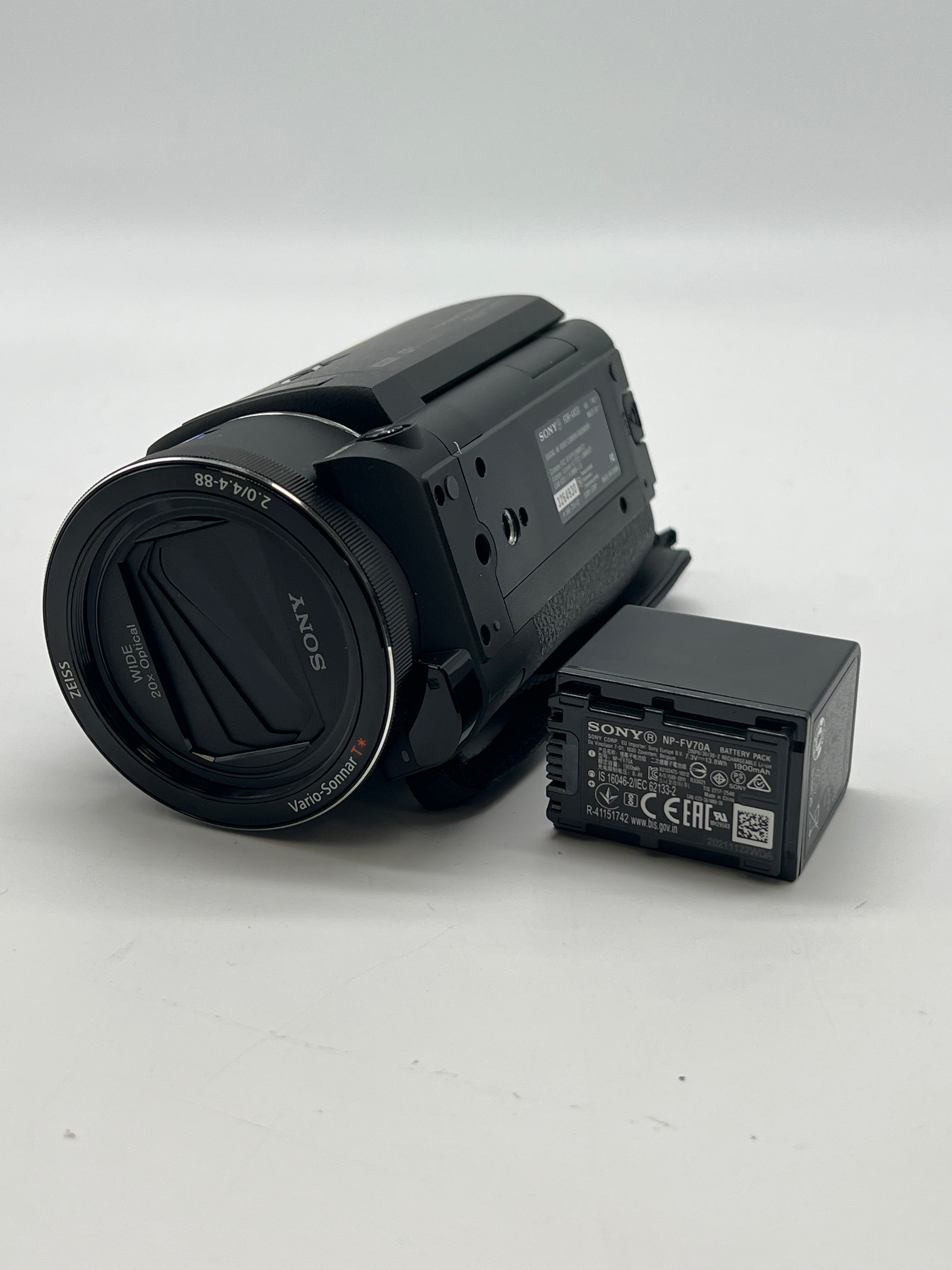 Sony FDR-AX53 Handycam Handheld 4K Ultra HD Camcorder - Used
