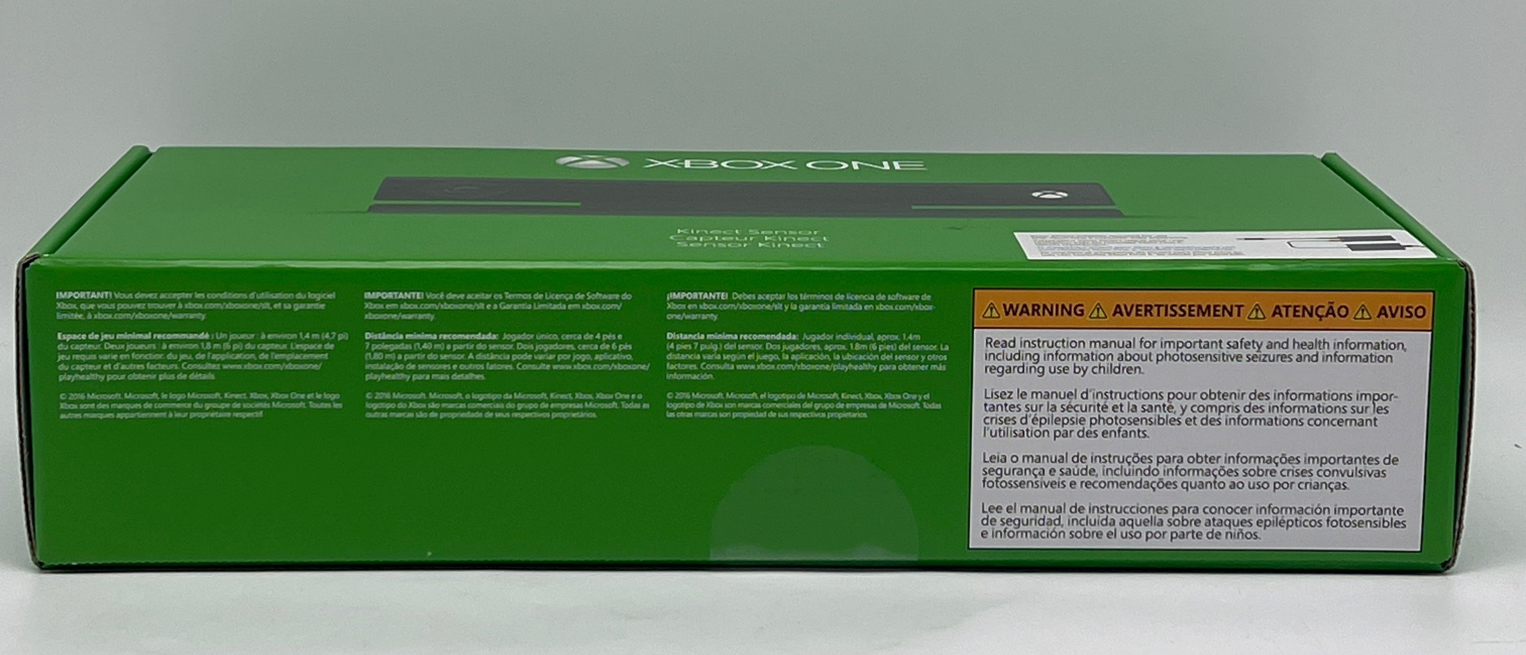 Xbox One Kinect (GT3-00002) Motion Sensor Black - New In Box