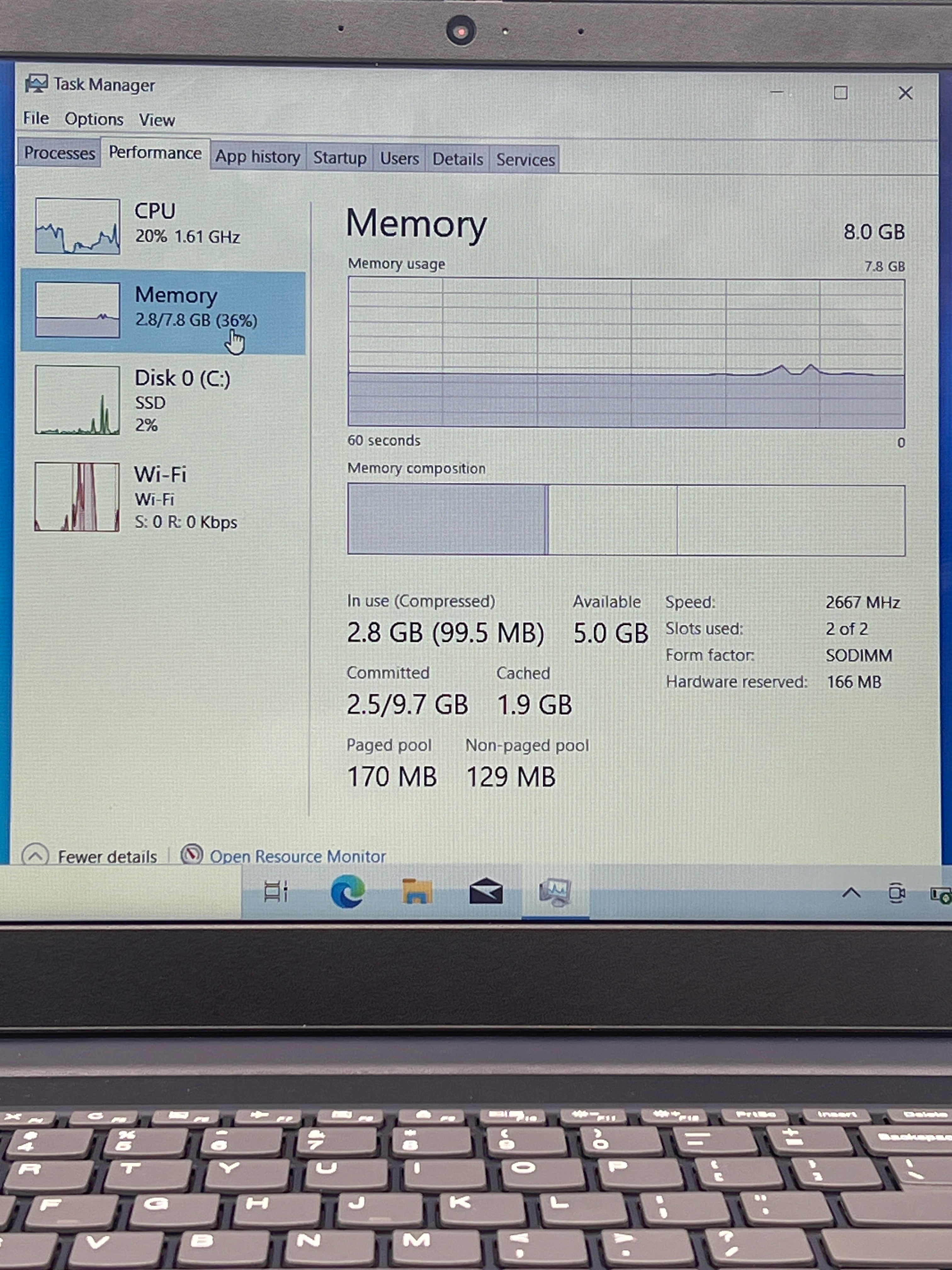 Lenovo Ideapad 3 15iml05 Intel i3 8GB RAM 256GB SSD Touchscreen - Used