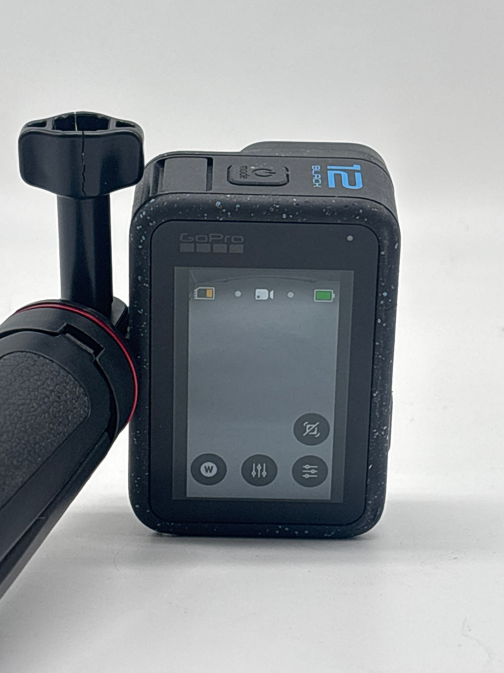 GoPro HERO12 Black Action Camera 5.3K Video 27MP with Hand Grip and 2 - Used