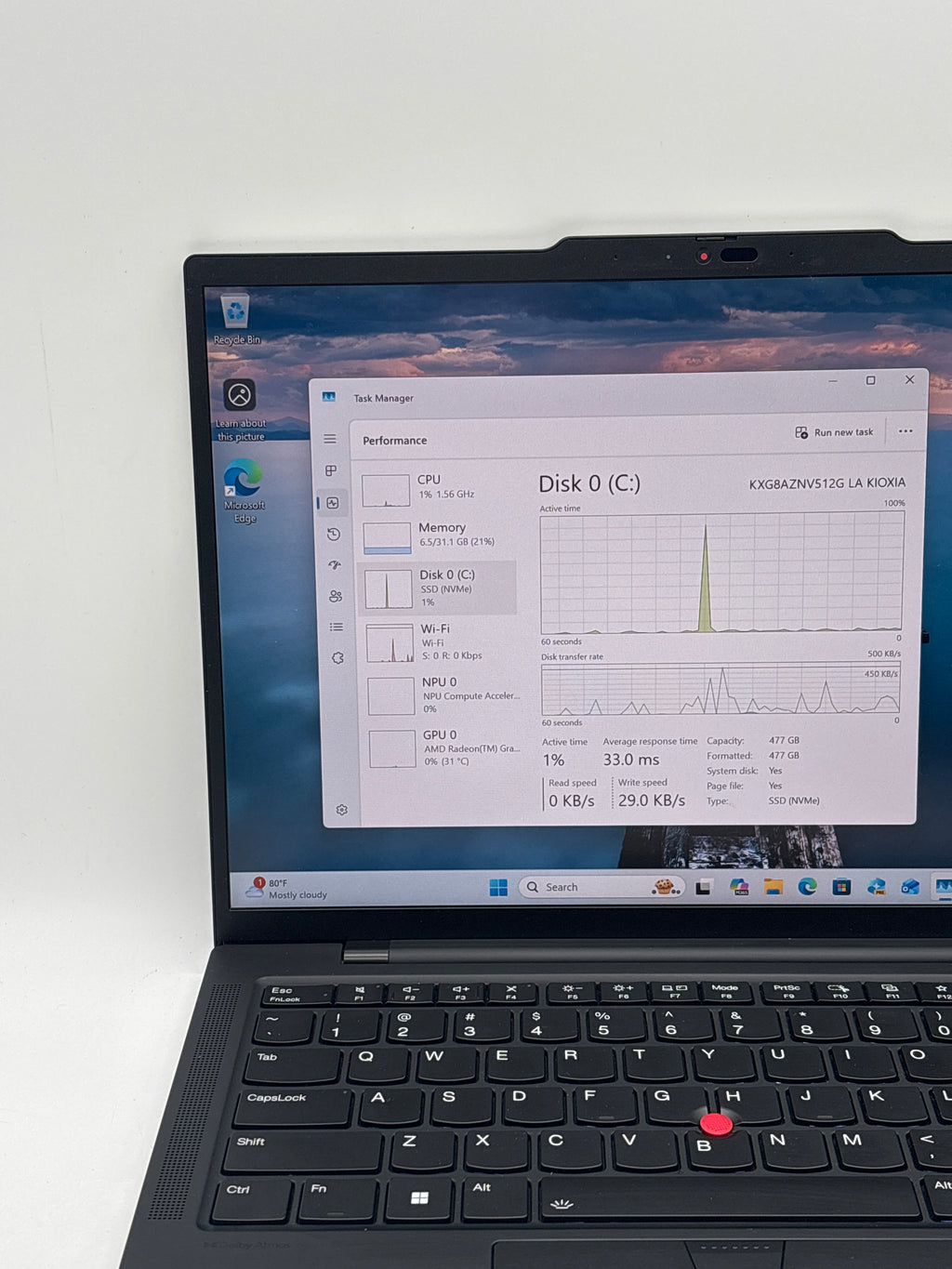 Lenovo ThinkPad T14s Gen 6 Ryzen AI 7 Pro 32 GB RAM 512 GB SSD - Warranty