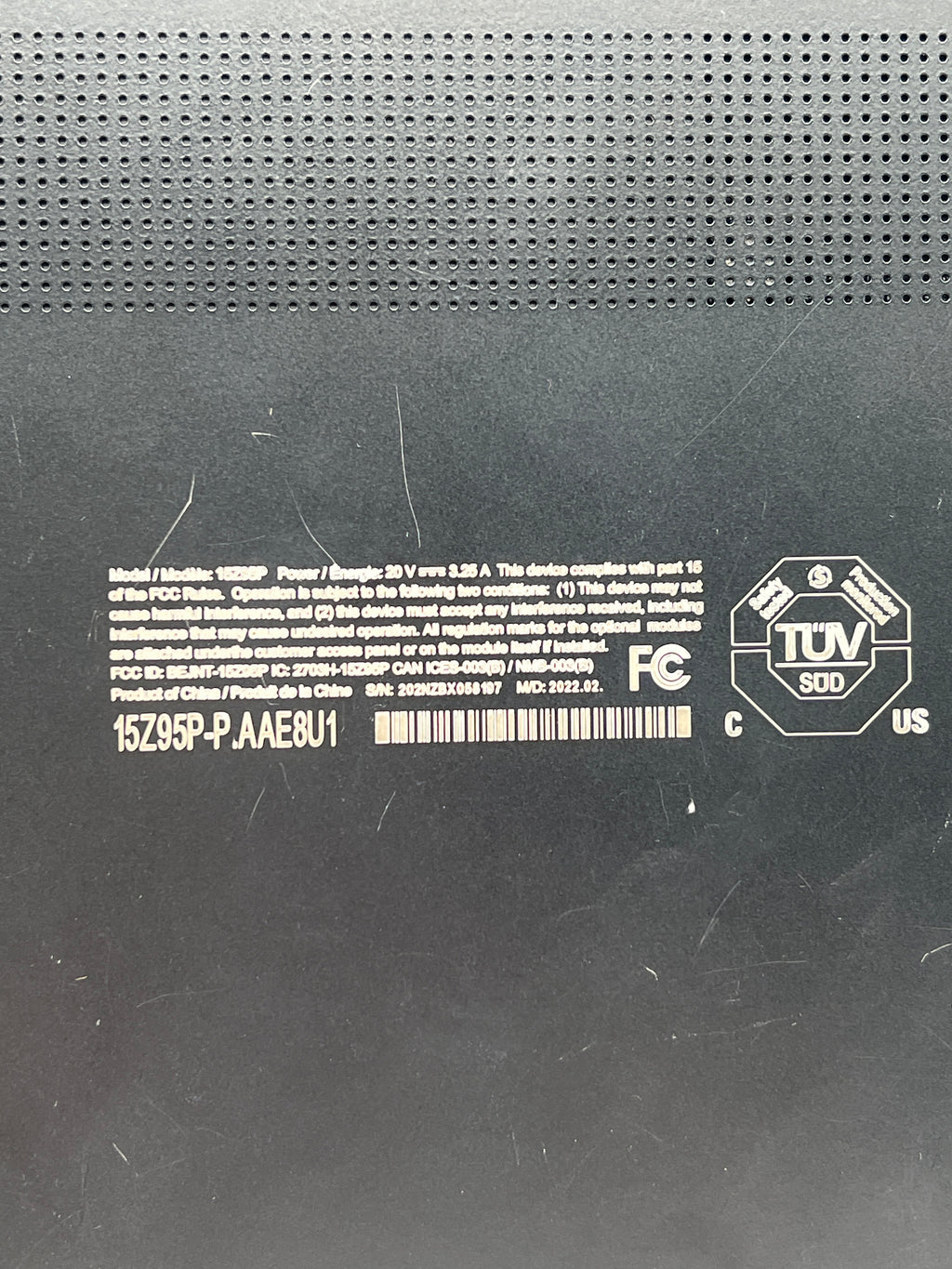 LG Gram 15.6 inch i7-1195G7 16GB RAM 1TB SSD - Used