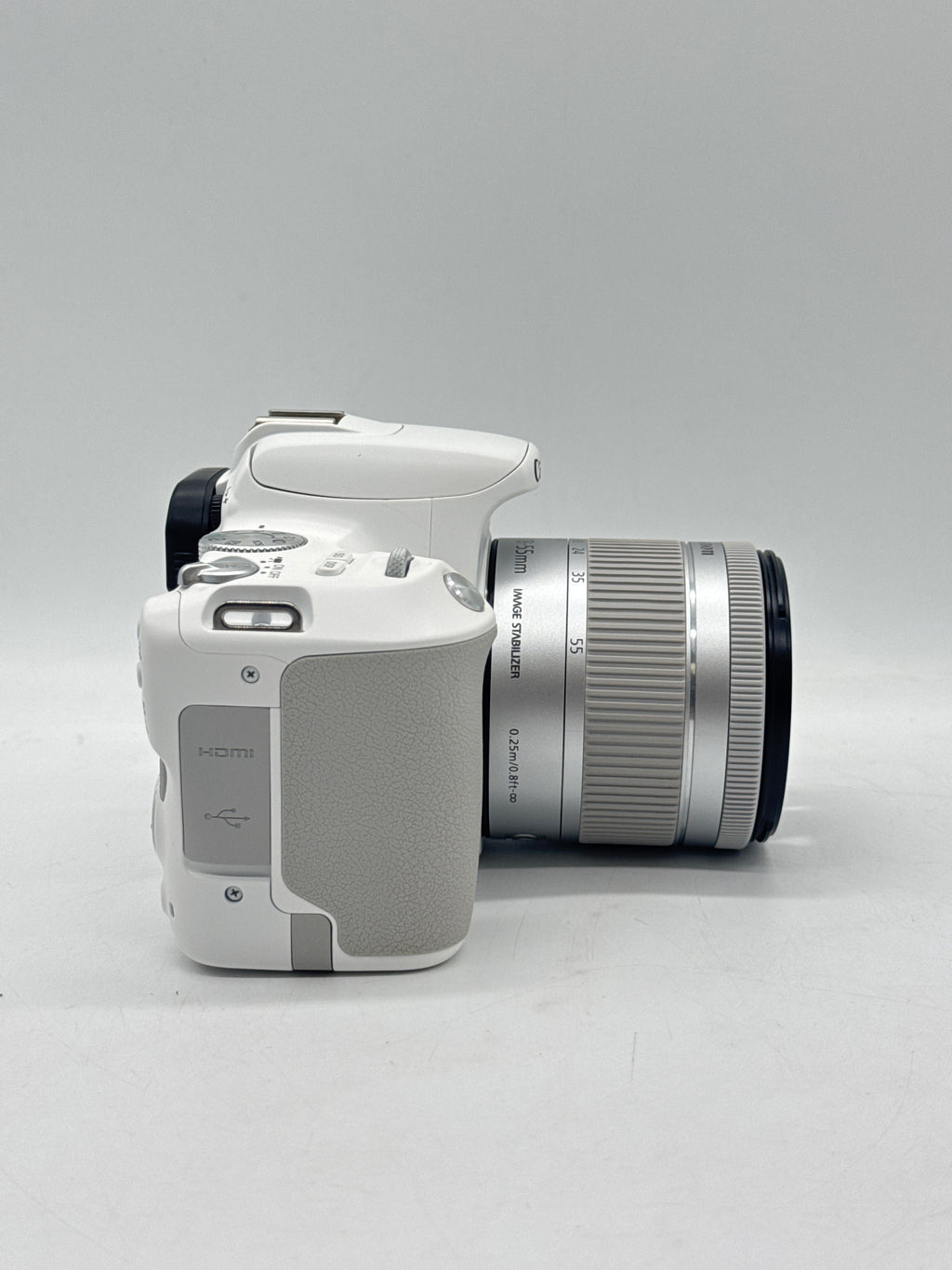 Canon EOS Rebel SL2 DSLR Camera White EF-S 18-55MM Lens - Used