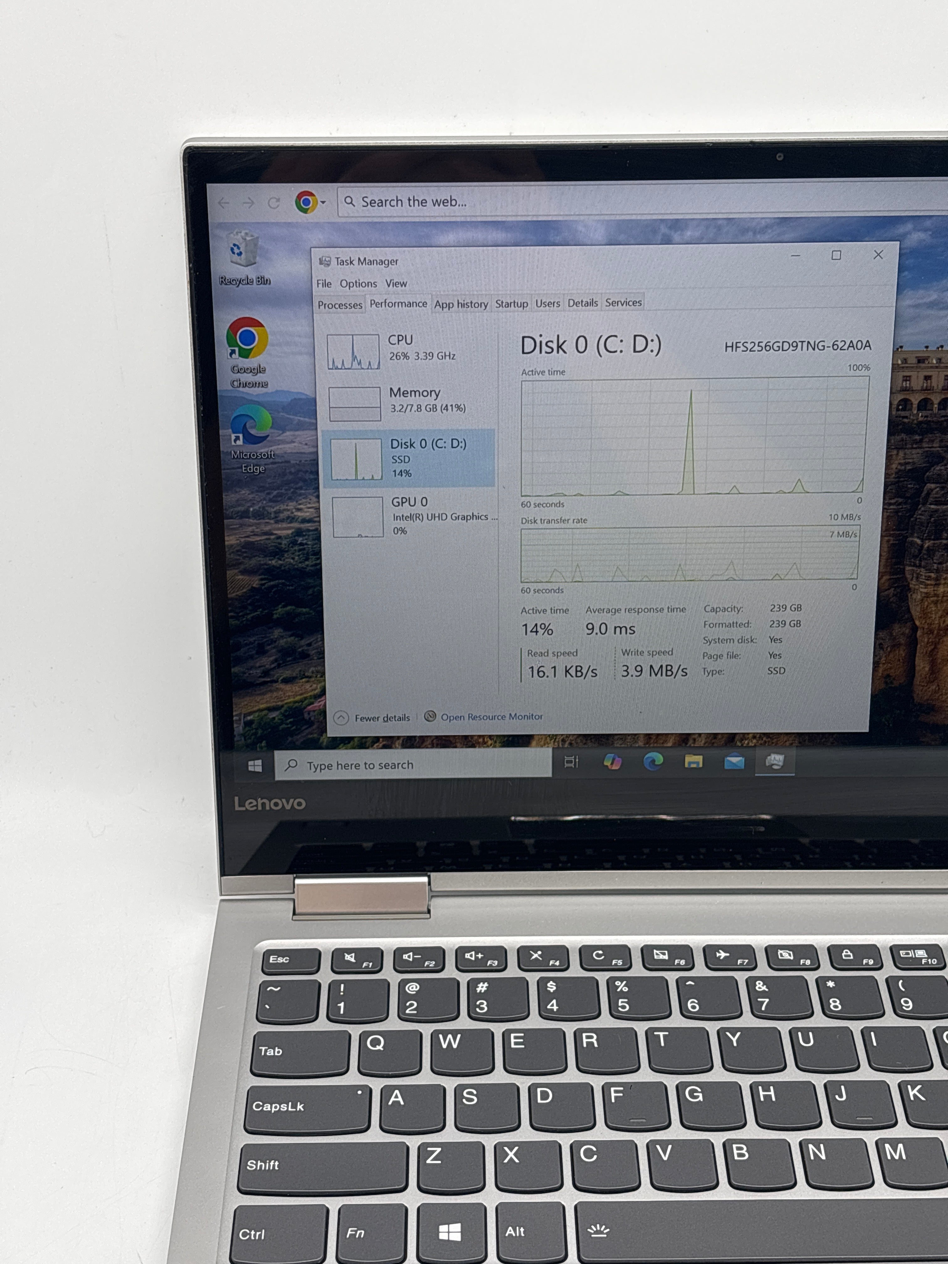Lenovo Yoga 730-13IKB 2-in-1 i5-8250U 8GB RAM 256GB SSD Used