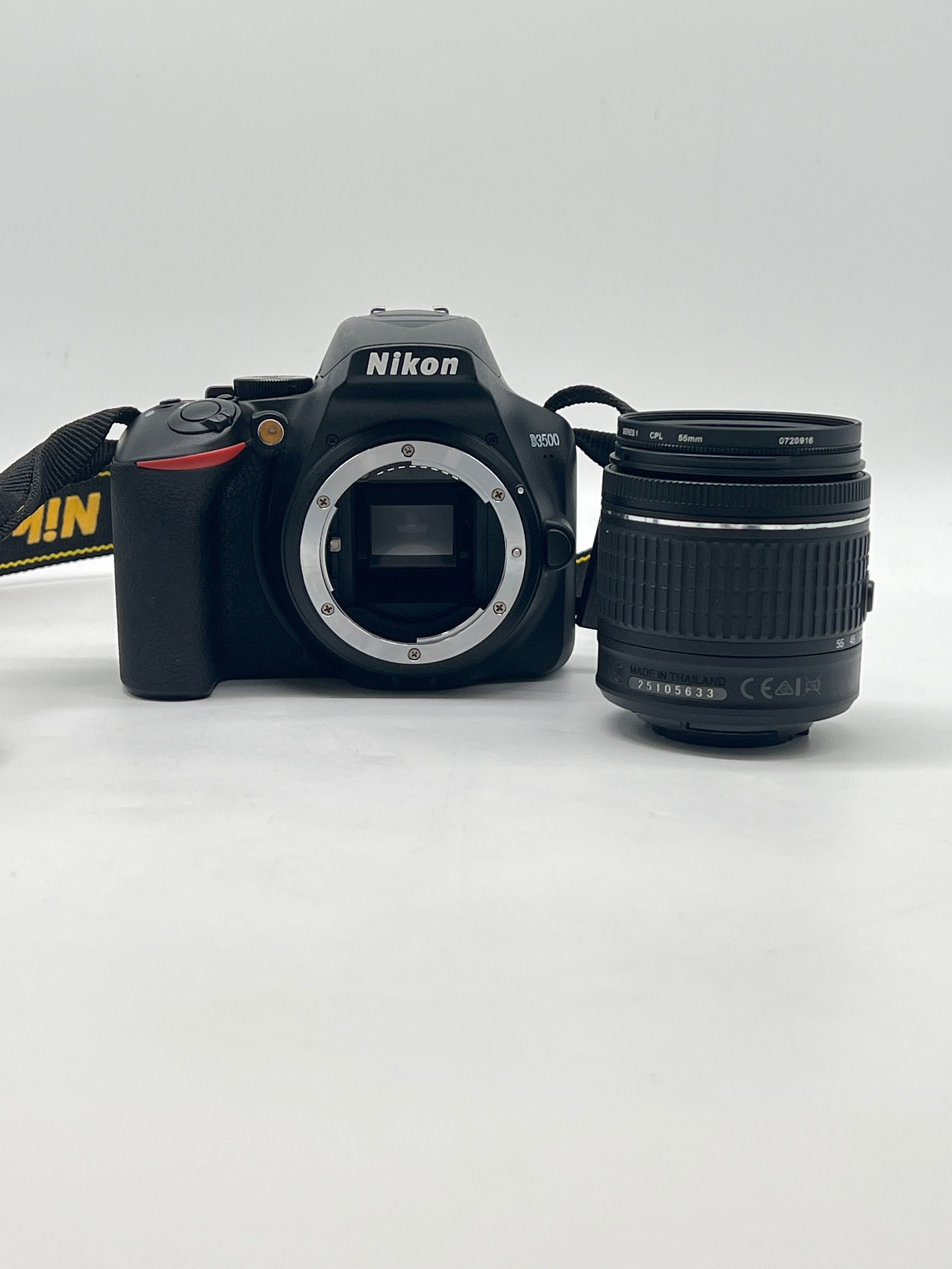 Nikon D3500 24.2MP with 18-55mm VR Lens DSLR Camera - Used