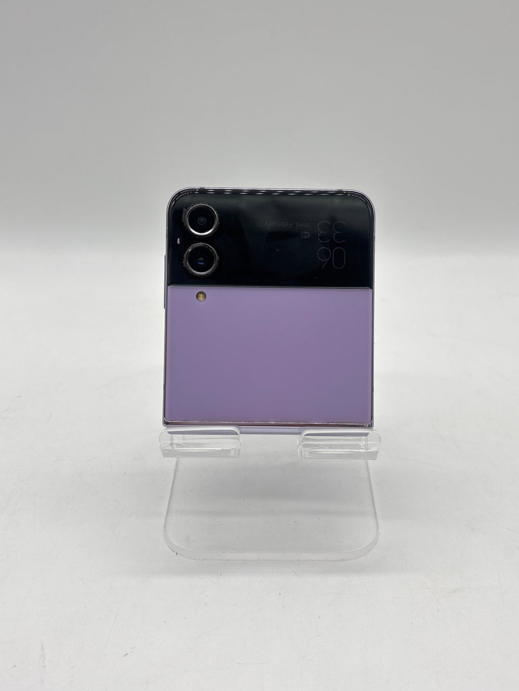 Samsung Galaxy Z Flip 4 256GB Unlocked Purple - For Parts (Bad LCD)