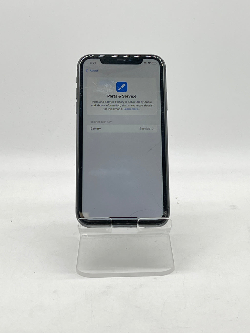 Apple iPhone 11 6.1" 64GB Network Unlocked Black - Front Screen Damage