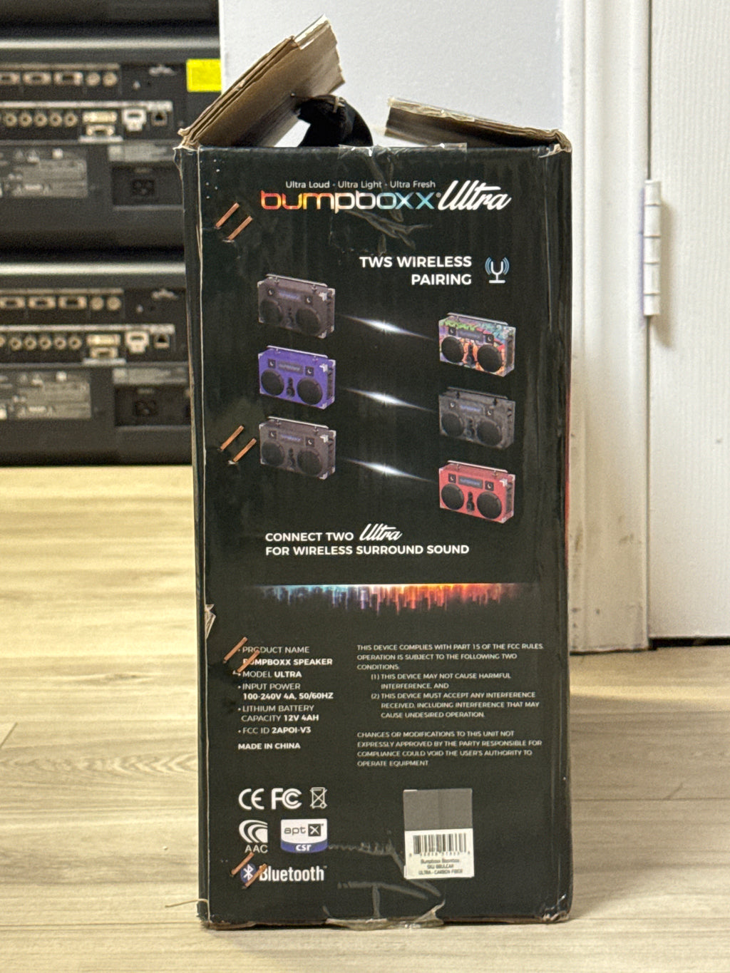 Bumpboox Ultra Speaker Black