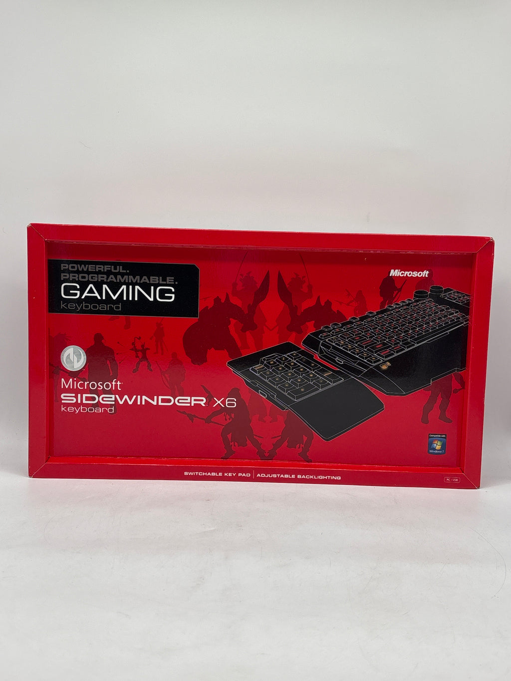 Microsoft Sidewinder X6 Programmable Gaming Keyboard - New