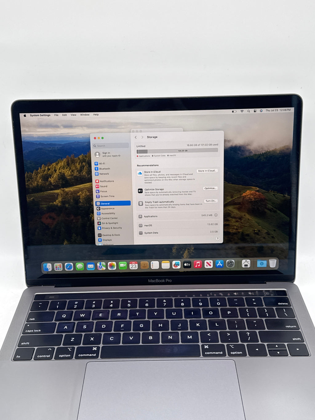 Apple MacBook Pro 13" A2159 2019 Core i5 8GB RAM 128GB SSD - Used