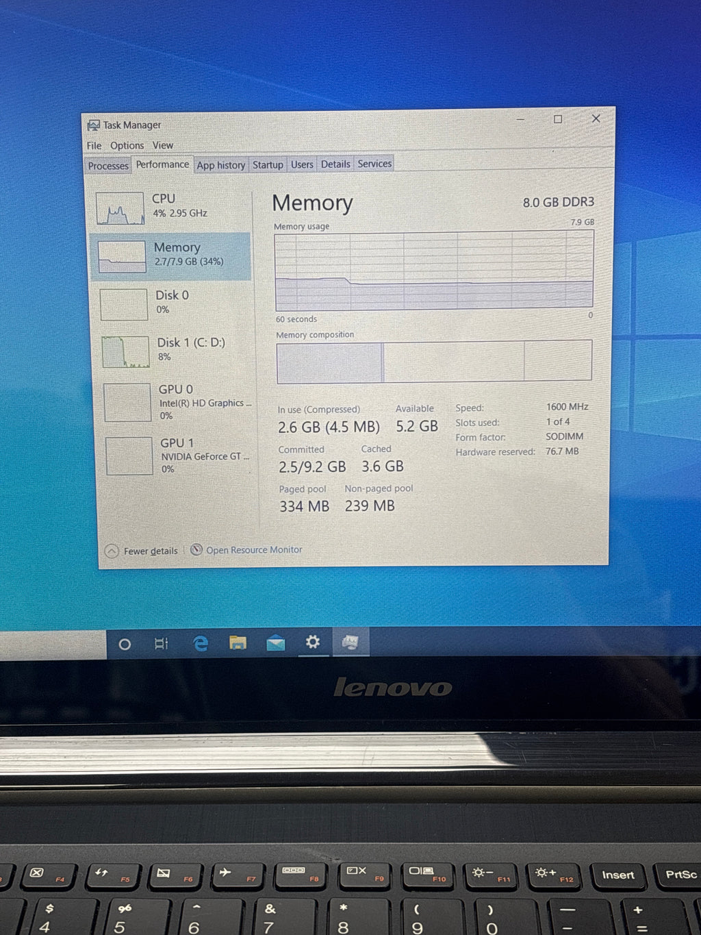 Lenovo IdeaPad U530 Touch i7-4510U 8GB RAM 1TB HDD GT 730M - For Parts (Read DESC)