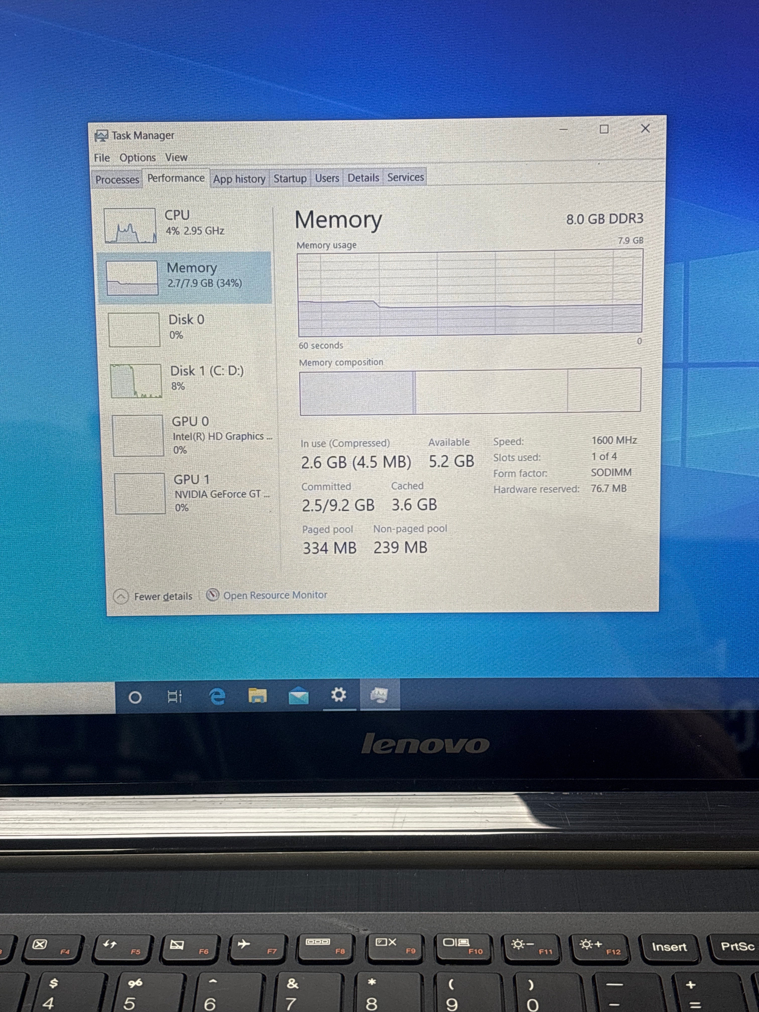 Lenovo IdeaPad U530 Touch i7-4510U 8GB RAM 1TB HDD GT 730M - For Parts (Read DESC)